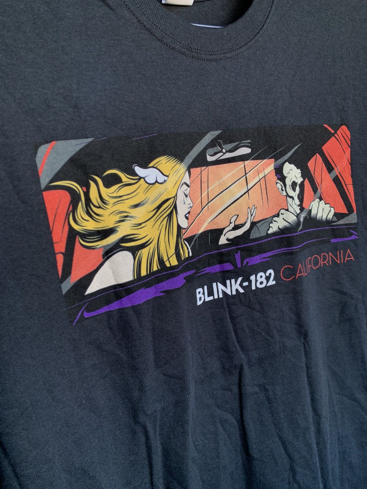 Band Tees Blink-182 california album logo black big t-shirt Size US XXL / EU 58 / 5 - 3 Thumbnail
