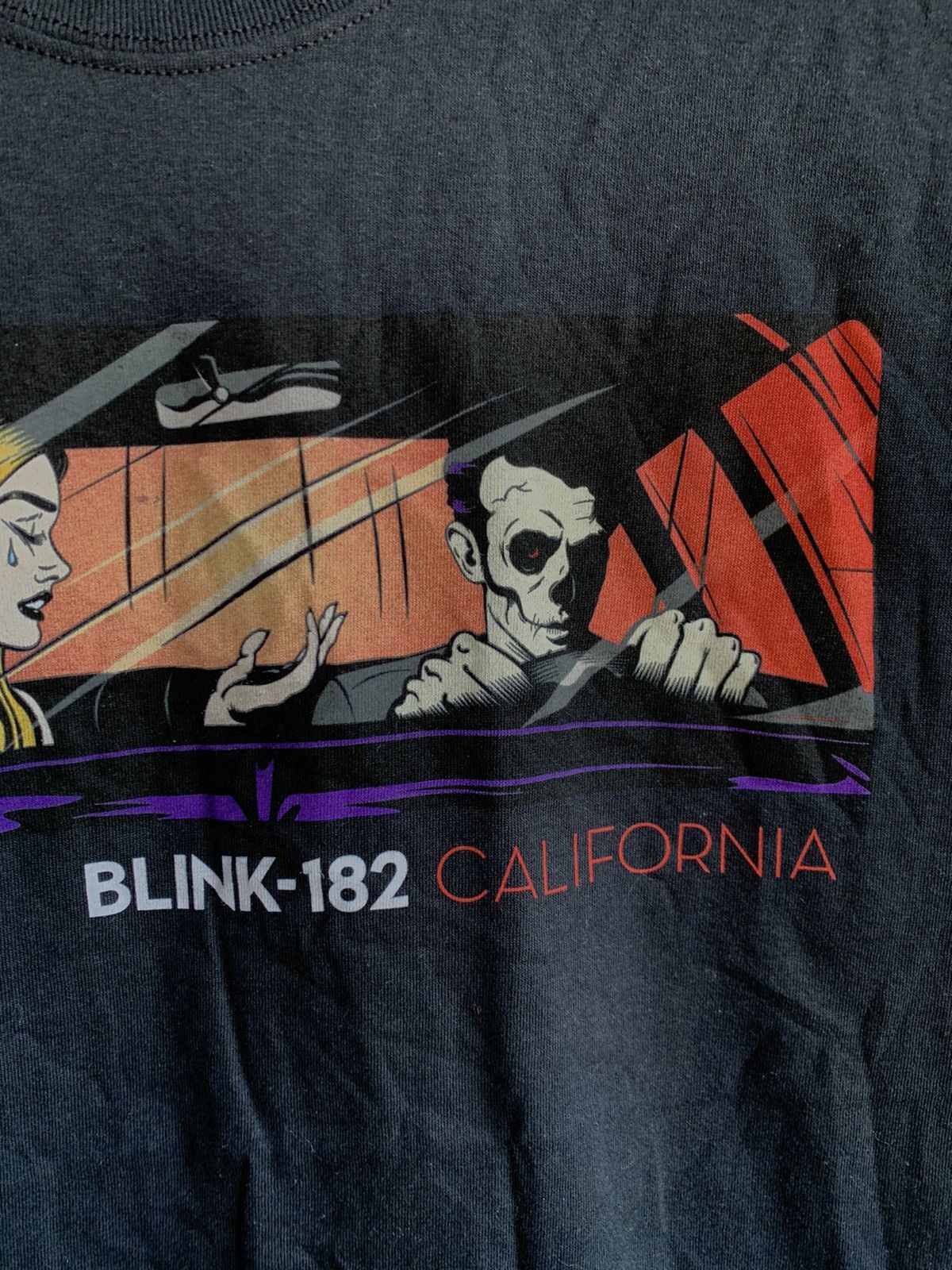 Band Tees Blink-182 california album logo black big t-shirt Size US XXL / EU 58 / 5 - 4 Thumbnail