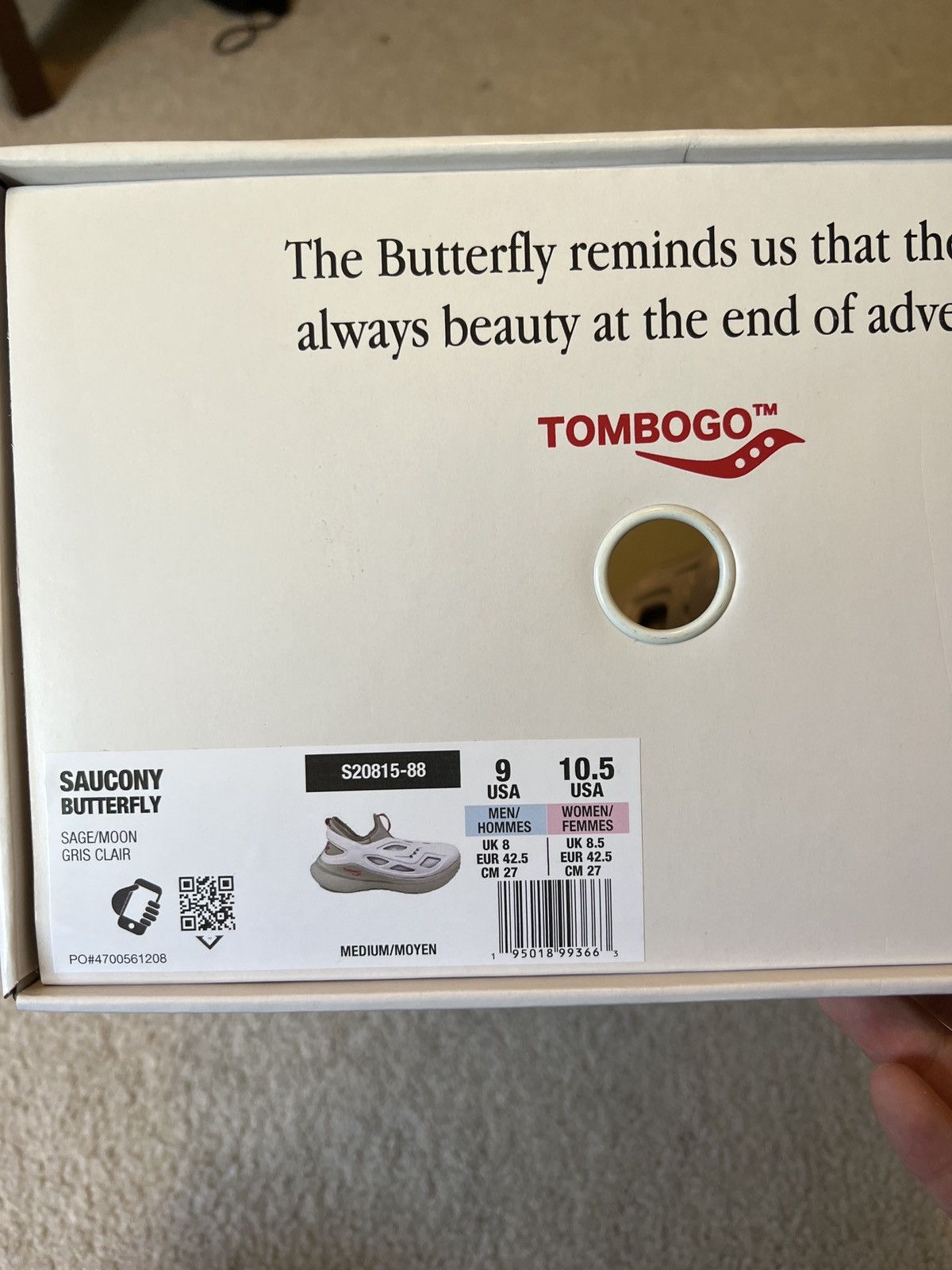 Saucony Tombogo x Saucony Size US 9 / EU 42 - 3 Thumbnail