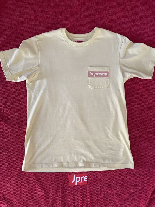 Supreme Supreme mesh Stripe pocket tee | Grailed