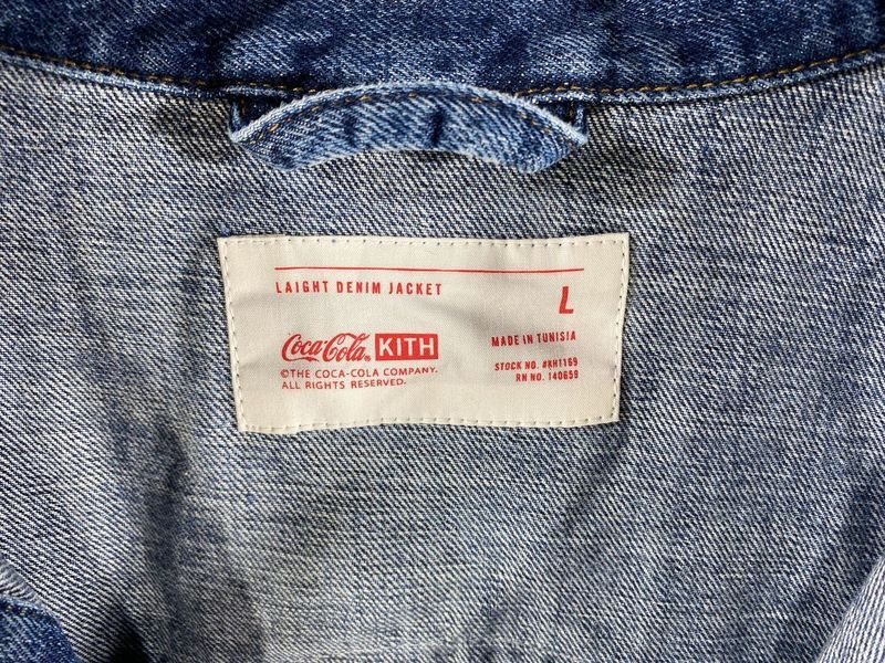 Kith Kith x Coca Cola Denim Jacket Size L Size US L / EU 52-54 / 3 - 7 Thumbnail