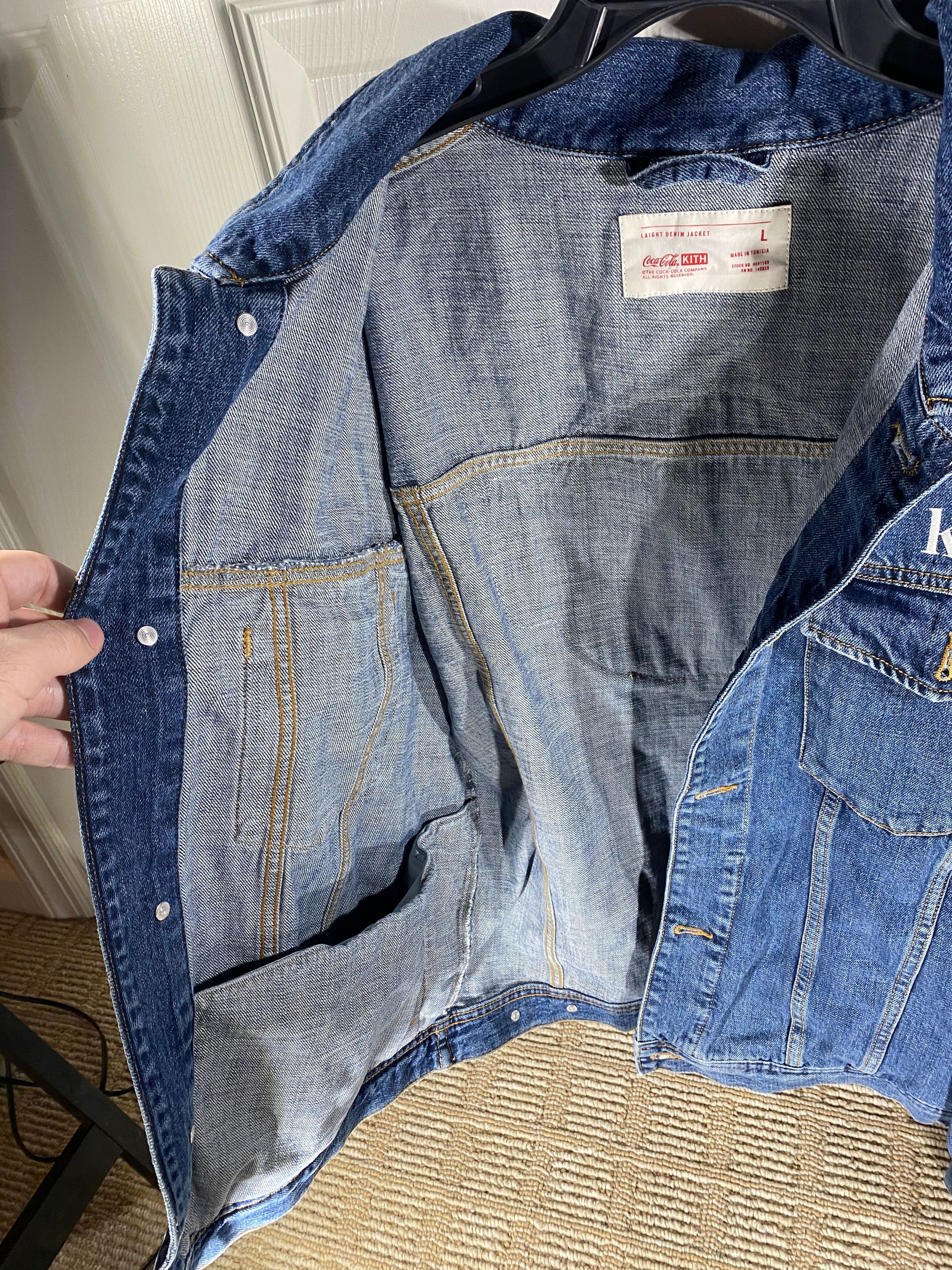 Kith Kith x Coca Cola Denim Jacket Size L Size US L / EU 52-54 / 3 - 2 Thumbnail