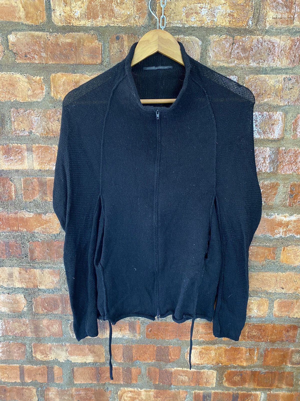 Yohji Yamamoto Vtg Y's MESH BONO knit zipper Size M / US 6-8 / IT 42-44 - 2 Thumbnail