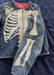 Kapital Kapital 12oz denim bones skeleton Crosby jacket Size US XL / EU 56 / 4 - 6 Thumbnail