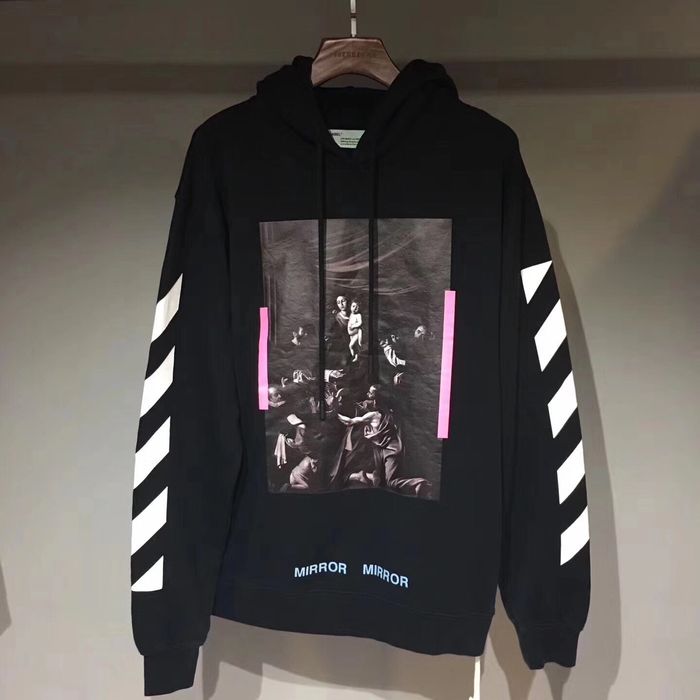 Off white caravaggio hoodie cheap ss17