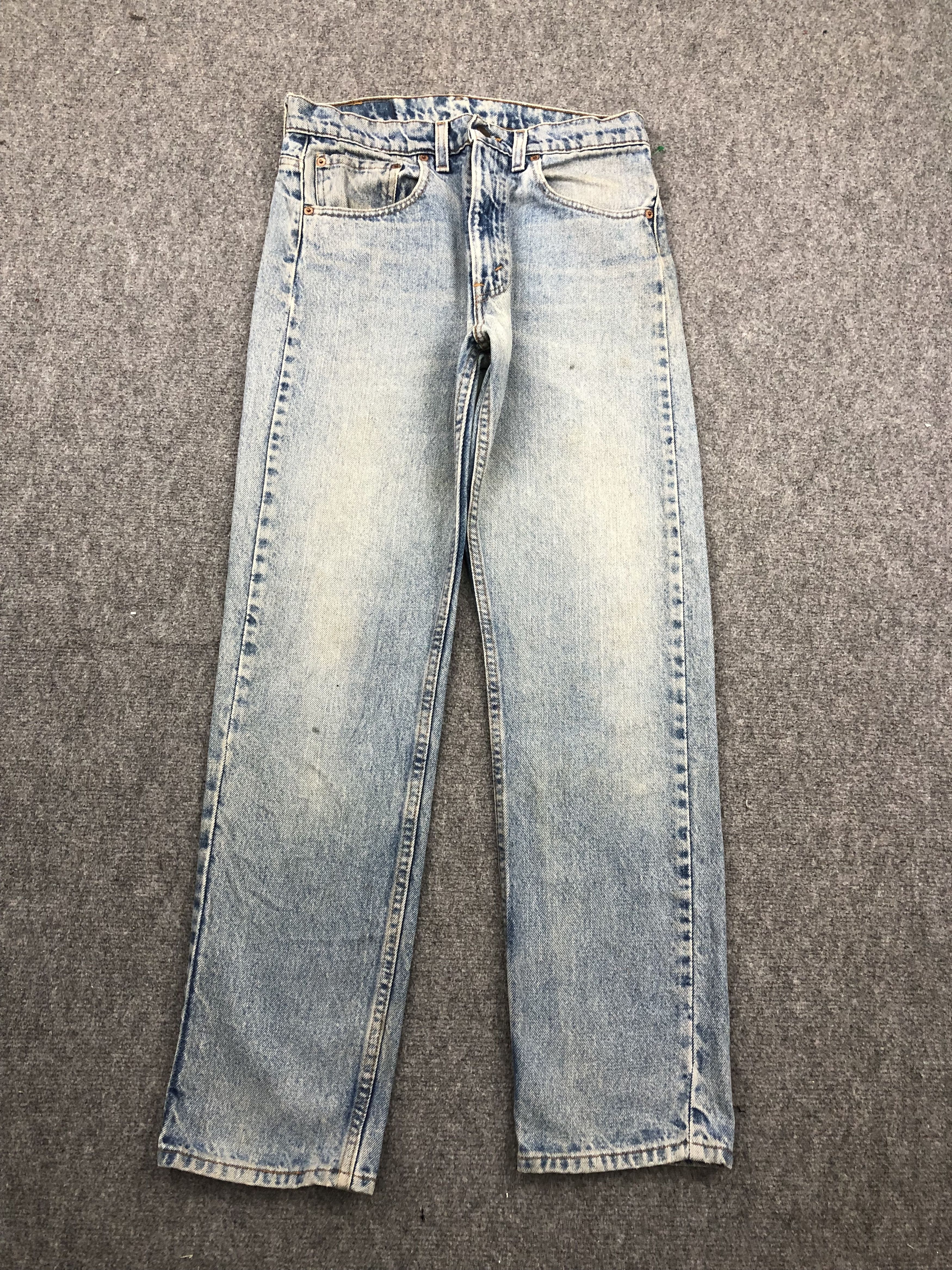 Vintage 90s Levis 505 Lightwash Denim Jeans DPP0214