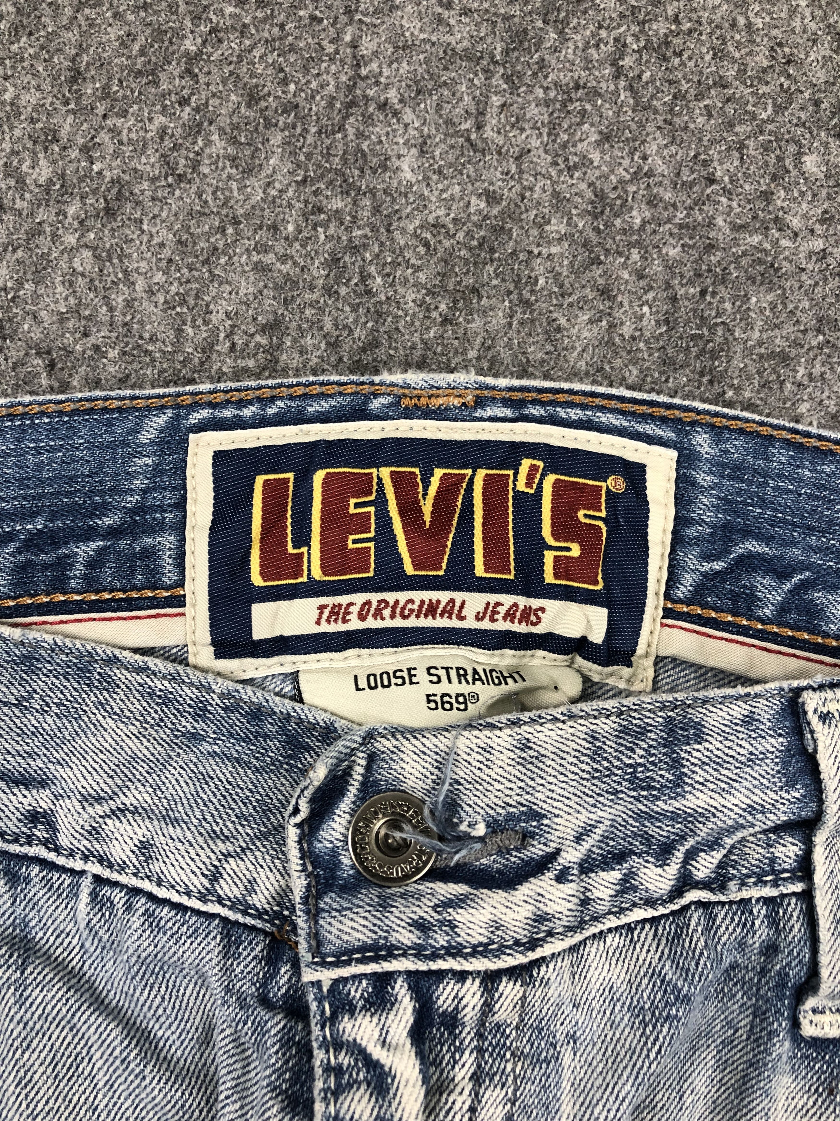 Vintage Levis 569 Loose Straight Lightwash Jeans DPP0215