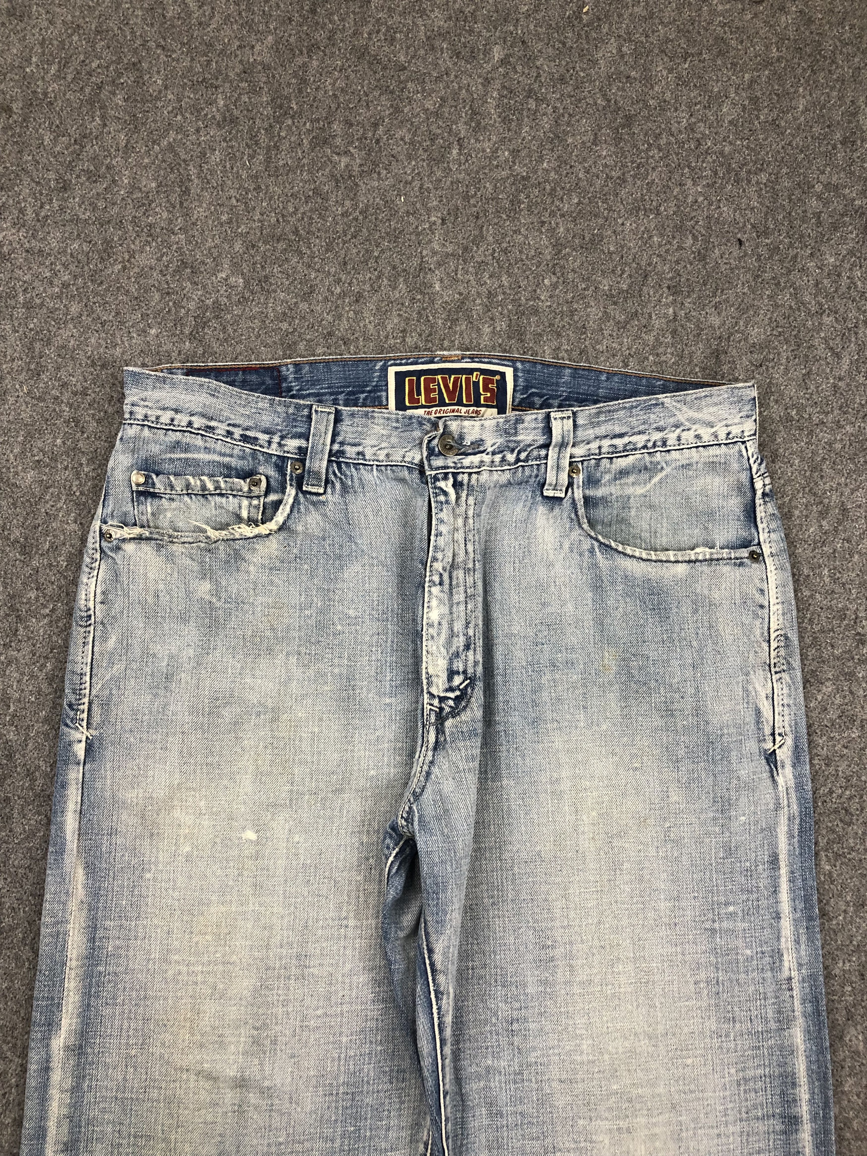 Vintage Levis 569 Loose Straight Lightwash Jeans DPP0215