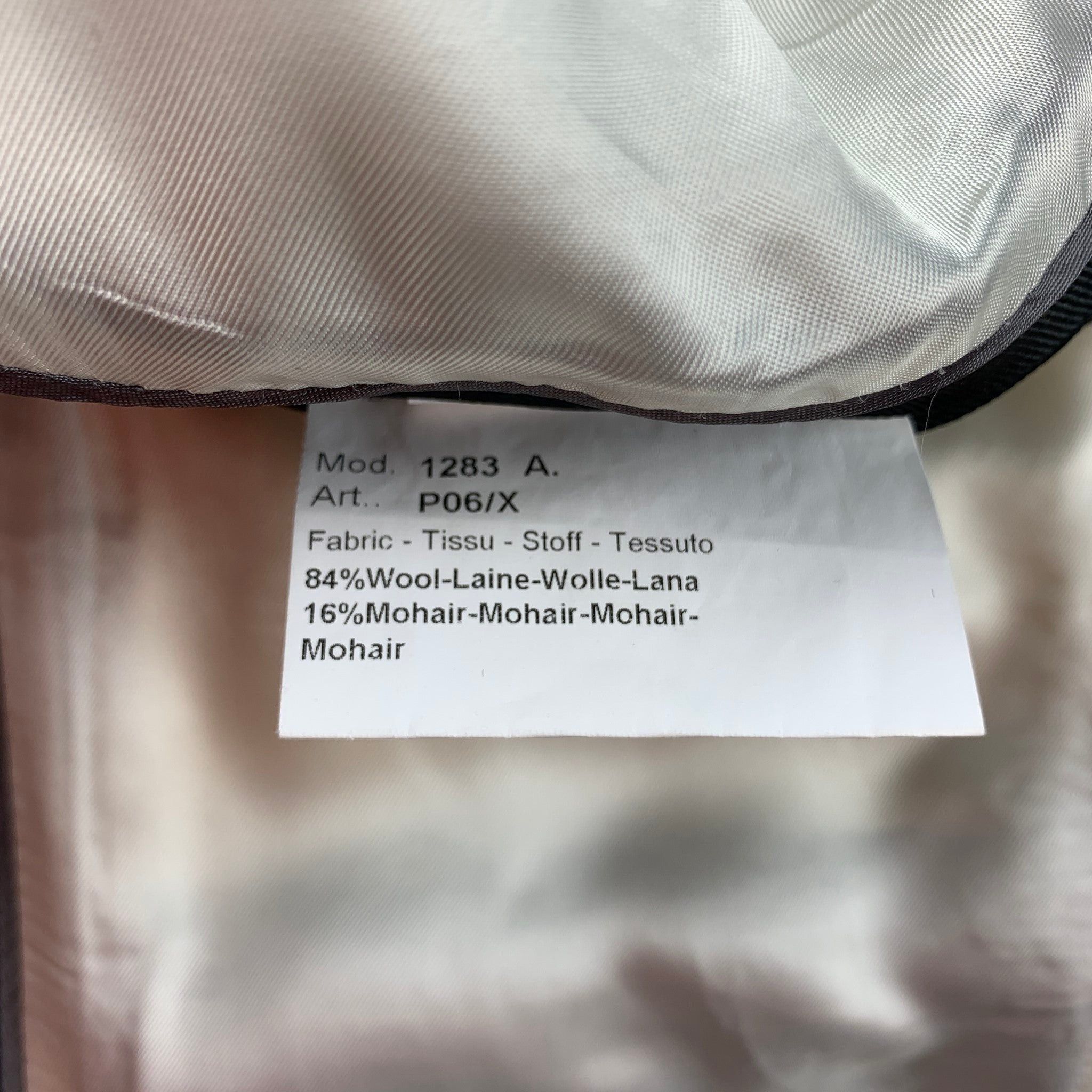 Paul Smith Regular Navy Wool Mohair Peak Lapel Tuxedo Sport Coat Size 38R - 6 Thumbnail