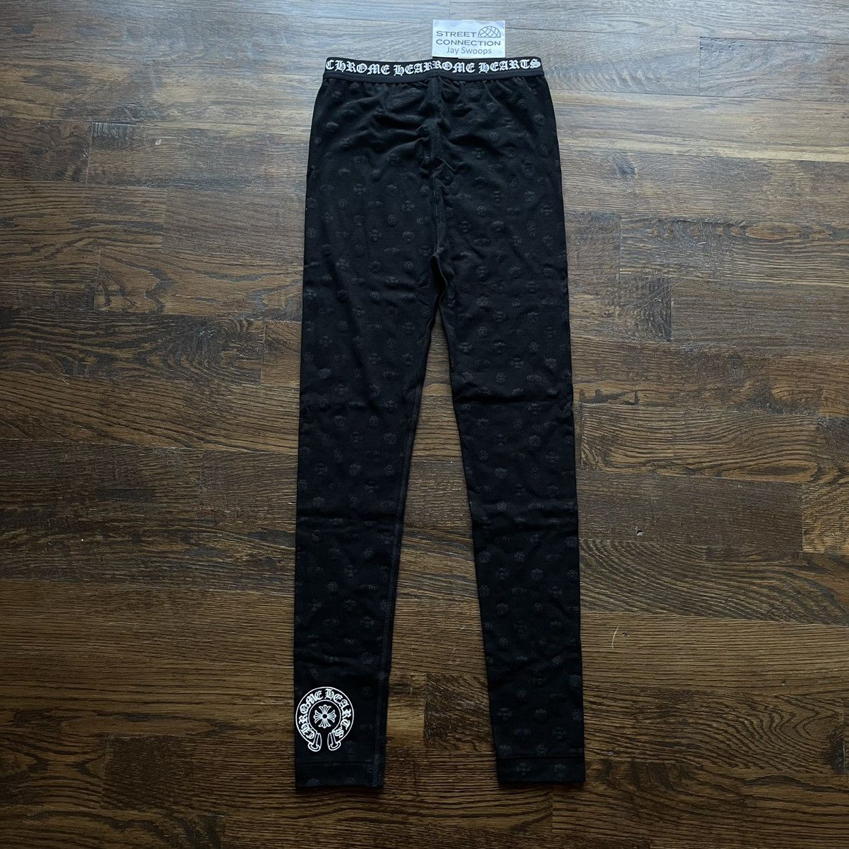 Chrome Hearts CHROME HEARTS WOMENS LEGGINGS TIGHTS MOTIF