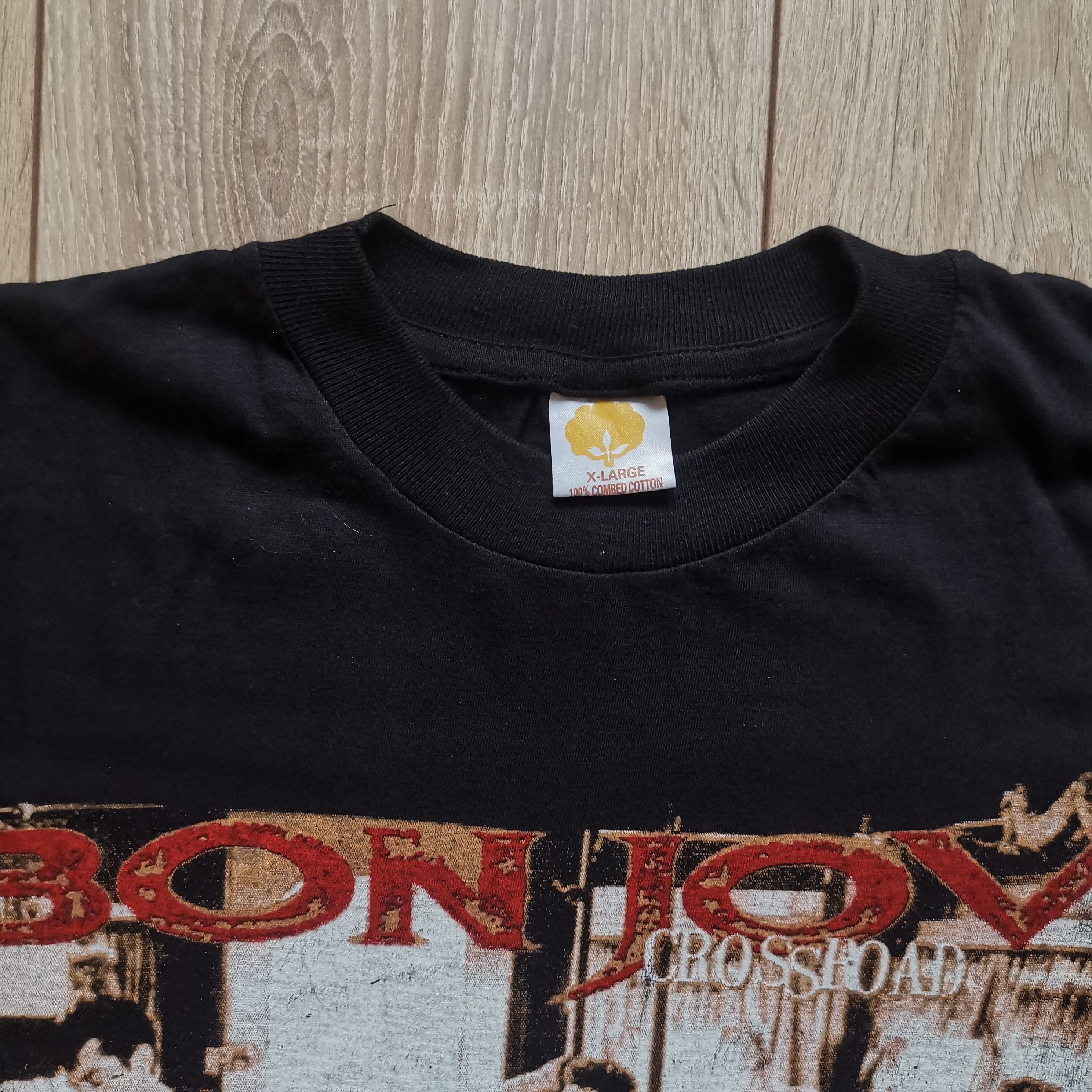 Band Tees Bon Jovi 1995 across Europe tour tee Size US XL / EU 56 / 4 - 3 Thumbnail