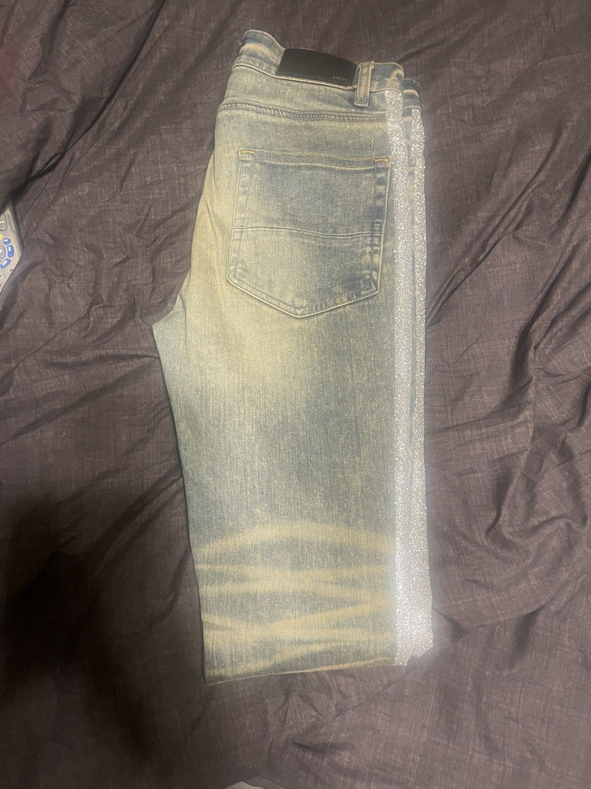 Amiri Amiri Glitter Track Jeans Size US 32 / EU 48 - 7 Thumbnail