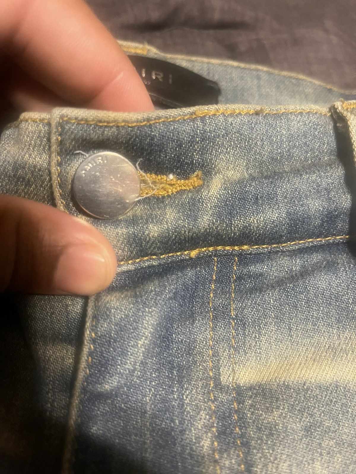 Amiri Amiri Glitter Track Jeans Size US 32 / EU 48 - 3 Thumbnail