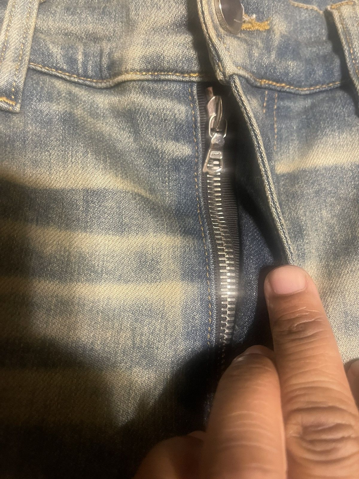 Amiri Amiri Glitter Track Jeans Size US 32 / EU 48 - 4 Thumbnail
