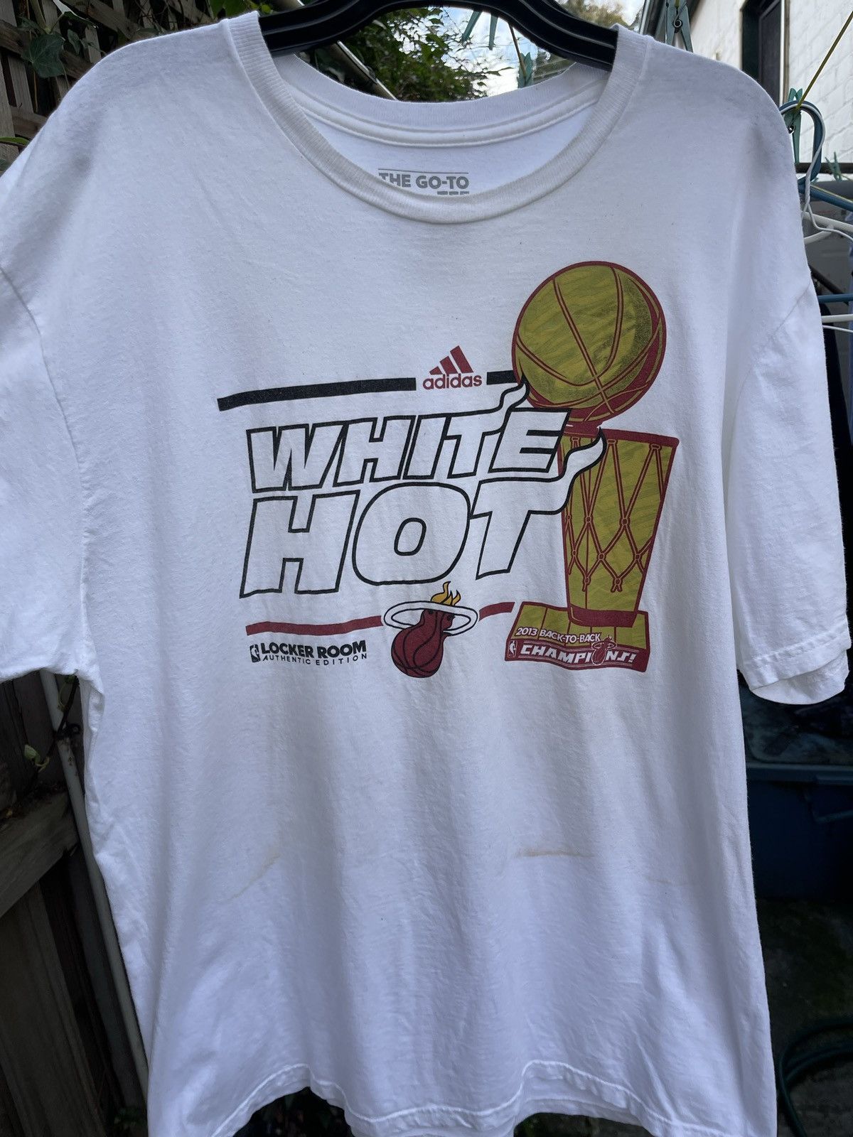 NBA Vintage Miami Heat 2013 finals t-shirt | Grailed