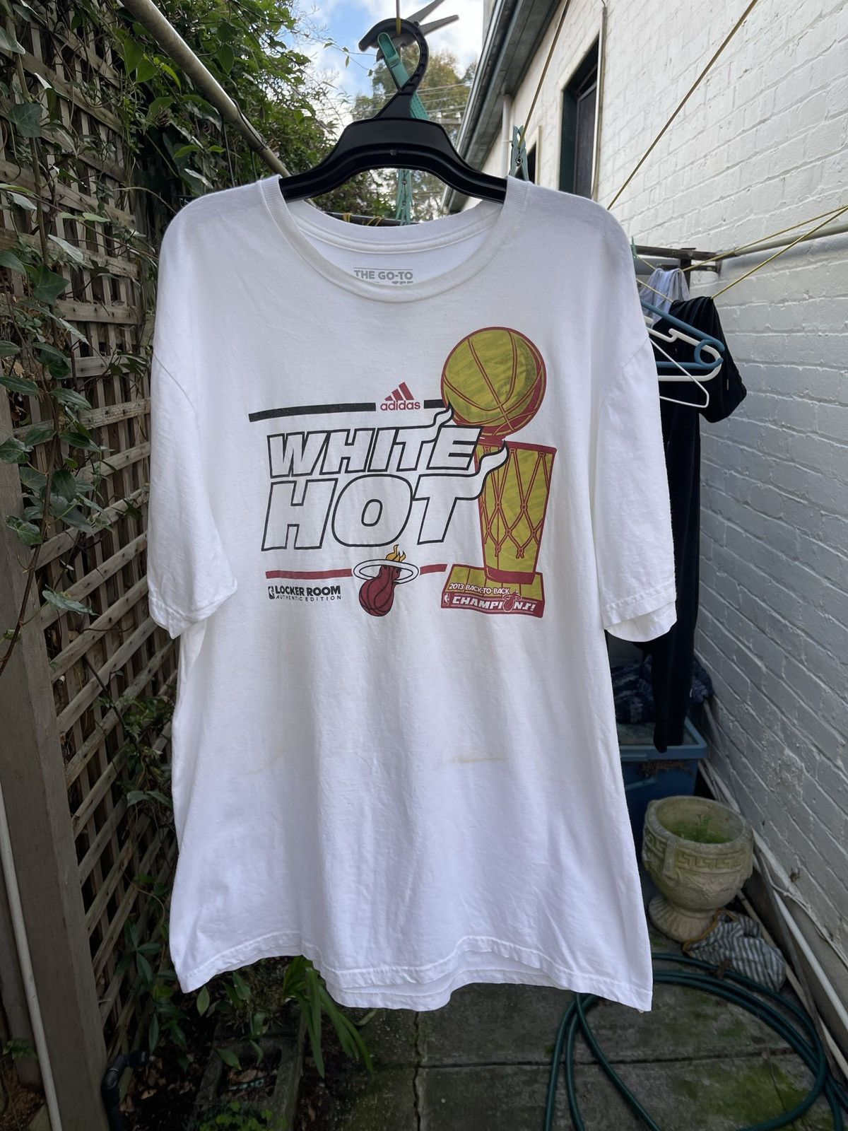 Miami Heat Vintage 2013 Finals NBA T-Shirt - Pediclothing