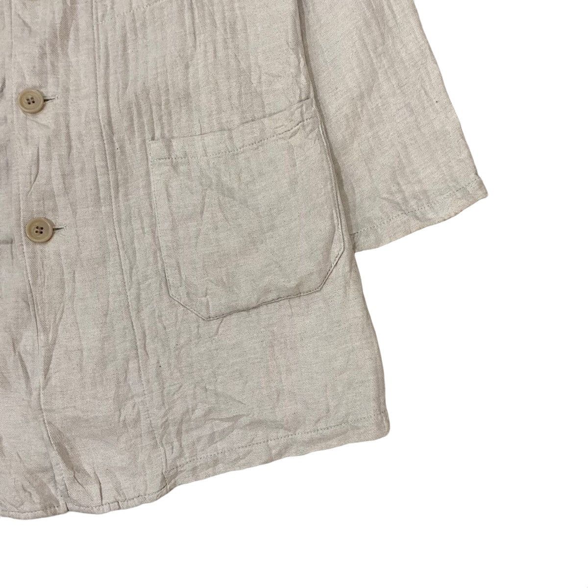 Issey Miyake Plantation Issey Miyake Belted Back Jacket Size US M / EU 48-50 / 2 - 7 Thumbnail