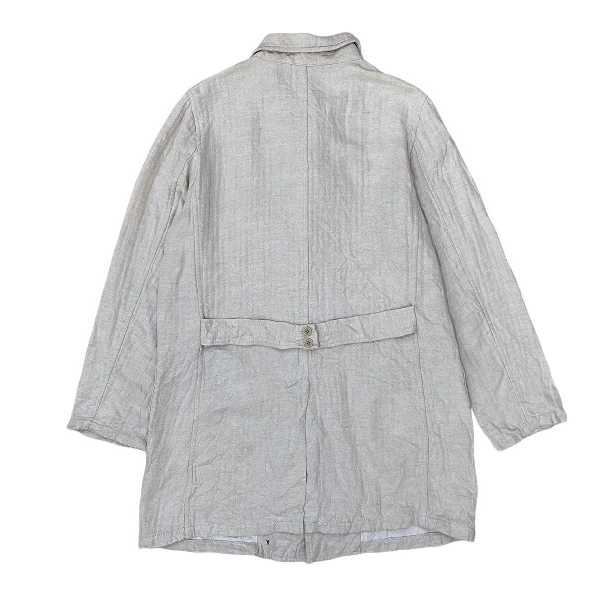 Issey Miyake Plantation Issey Miyake Belted Back Jacket Size US M / EU 48-50 / 2 - 2 Thumbnail