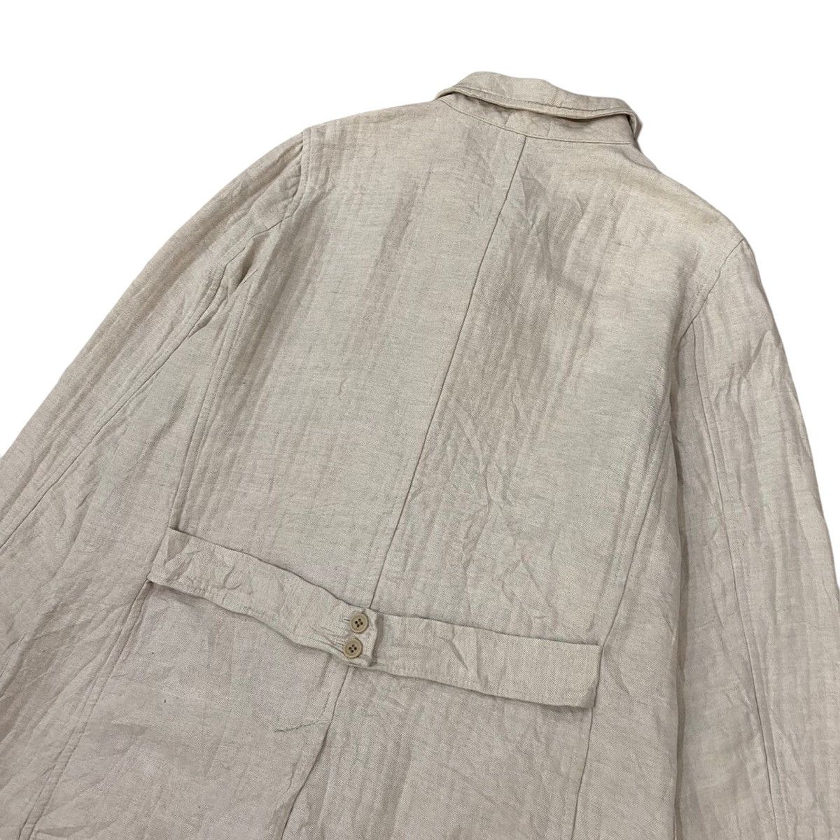 Issey Miyake Plantation Issey Miyake Belted Back Jacket Size US M / EU 48-50 / 2 - 6 Thumbnail
