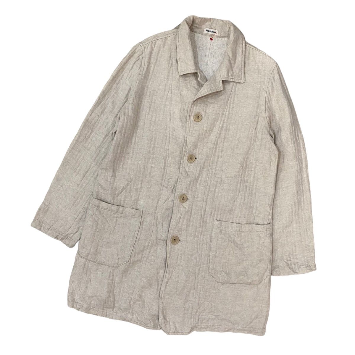 Issey Miyake Plantation Issey Miyake Belted Back Jacket Size US M / EU 48-50 / 2 - 4 Thumbnail