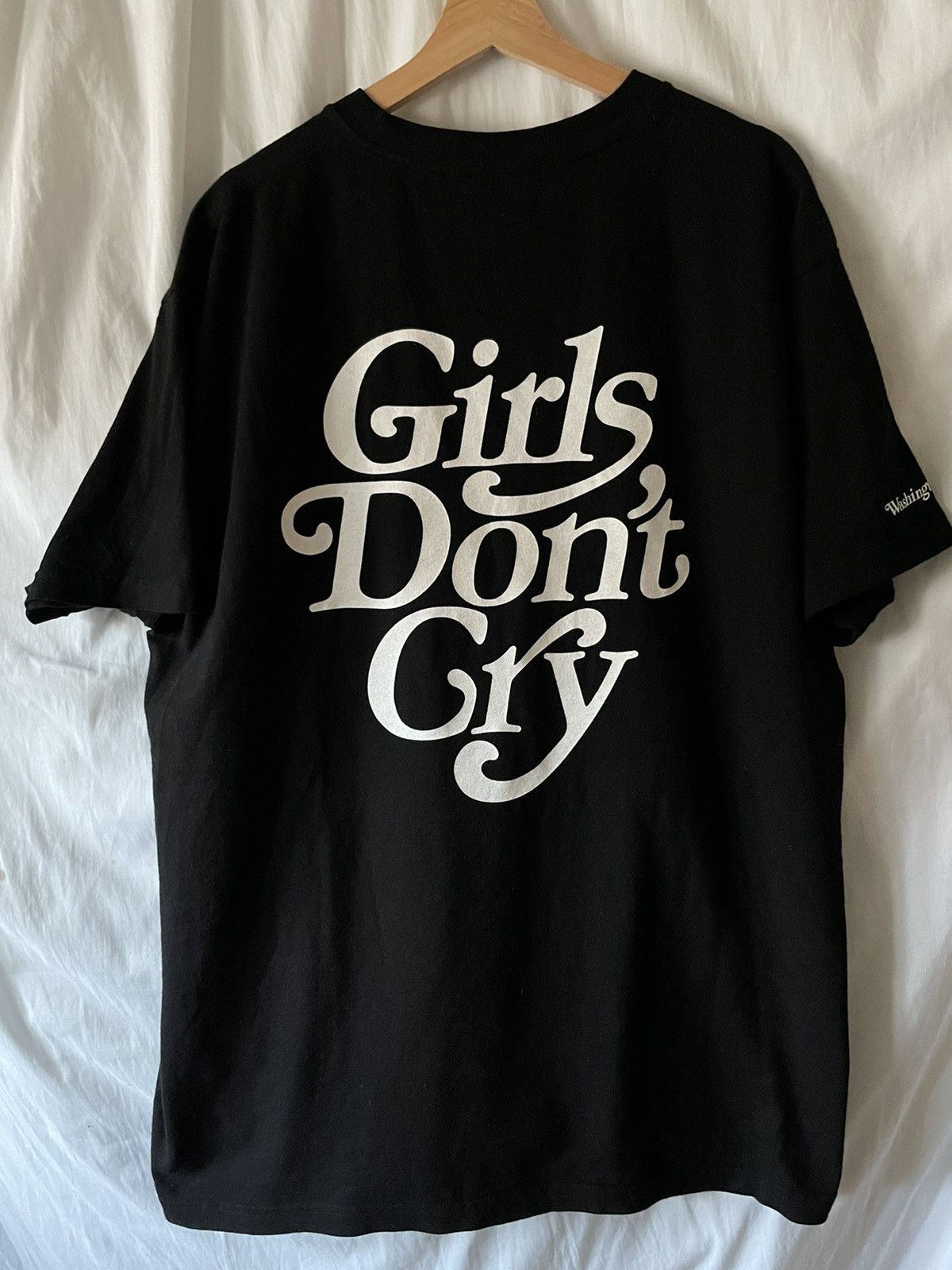VERDY GIRLS DON'T CRY GDC Angel Tee (Washed Black)