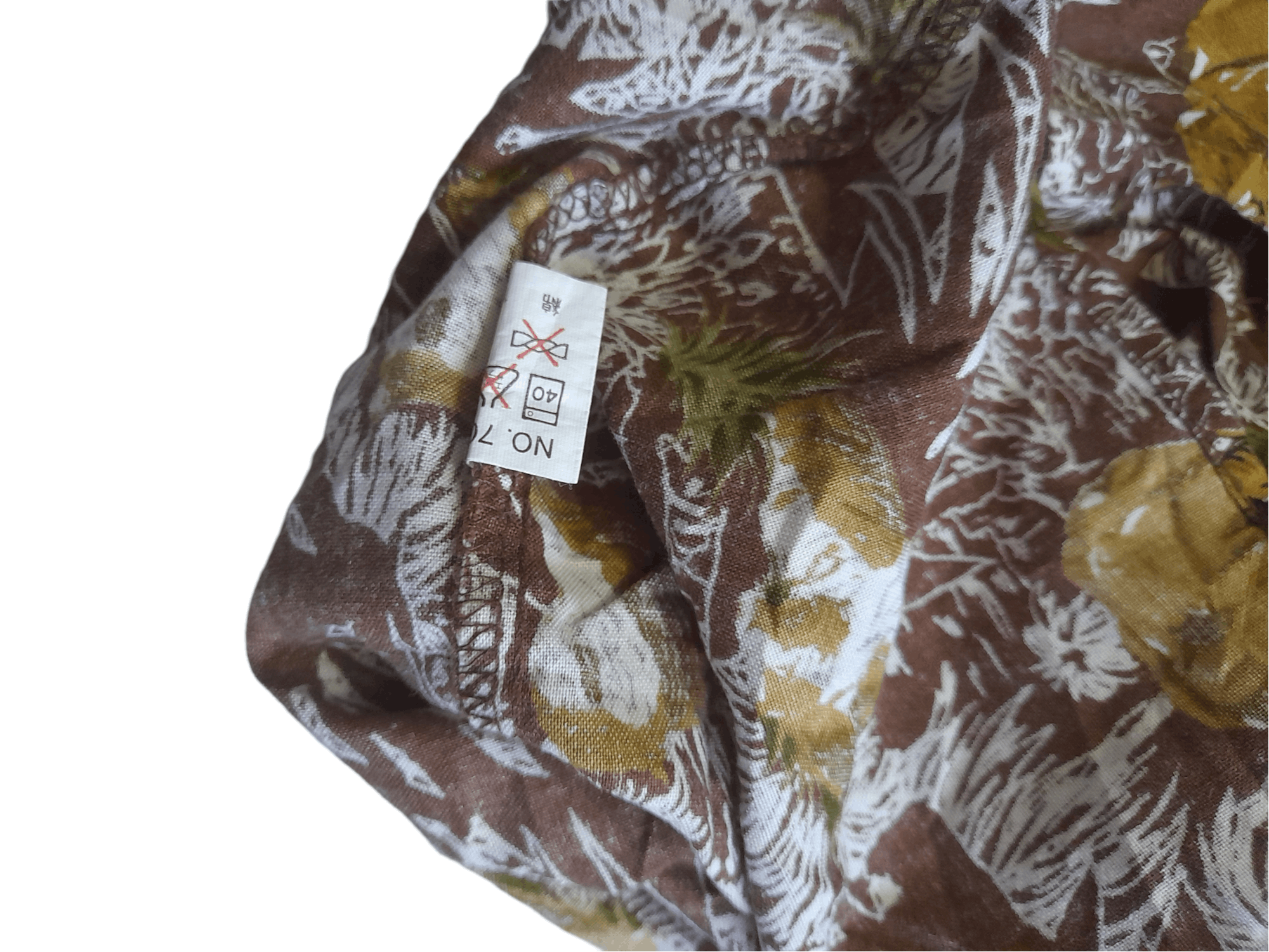 Japanese Brand × Vintage Maceye Sukajan Tiger Elephent Button Shirt (E386) Size US L / EU 52-54 / 3 - 8 Thumbnail