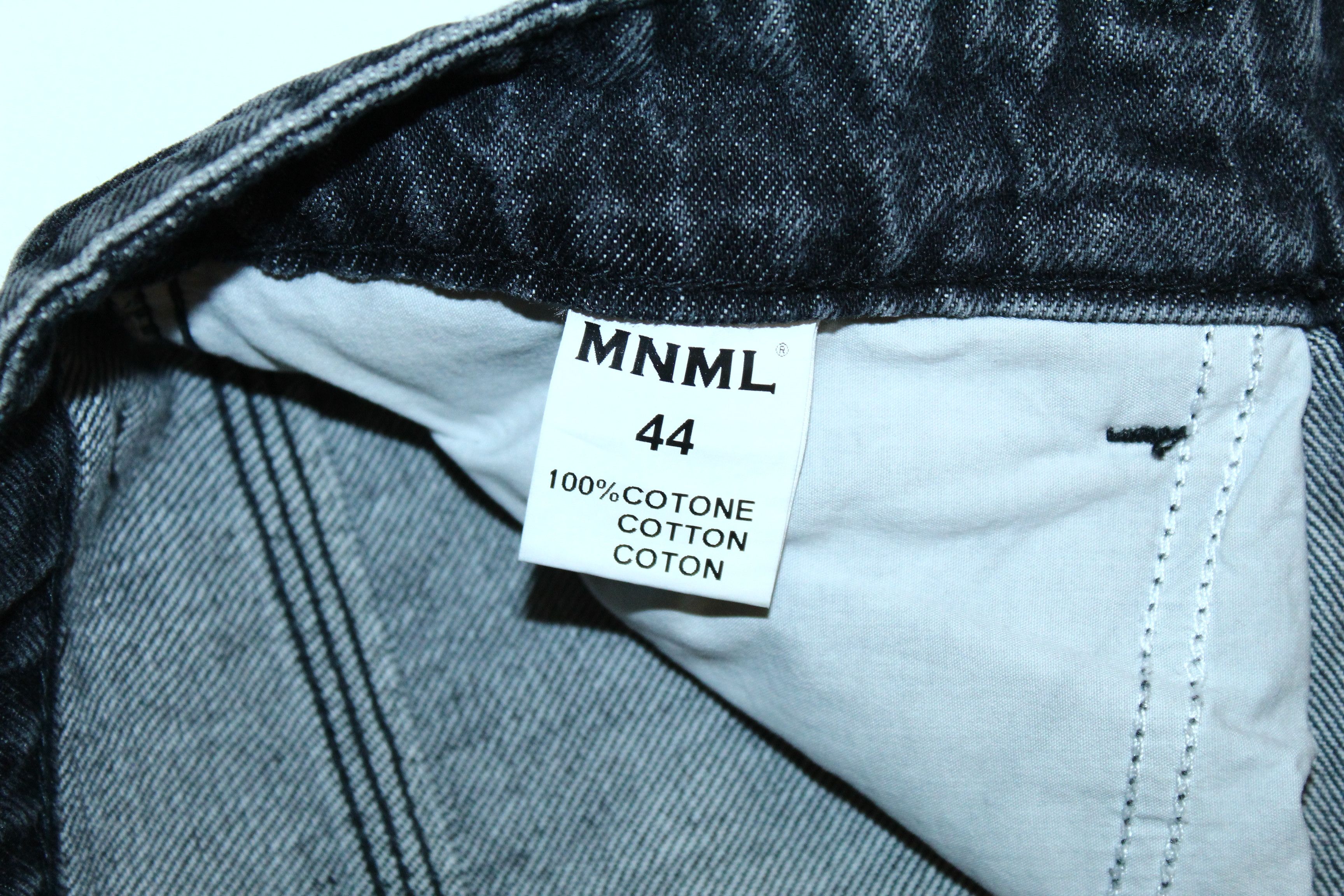 MNML MNML Distress Gradient Fading Wash Denim Tapered Jeans Size US 30 / EU 46 - 8 Thumbnail
