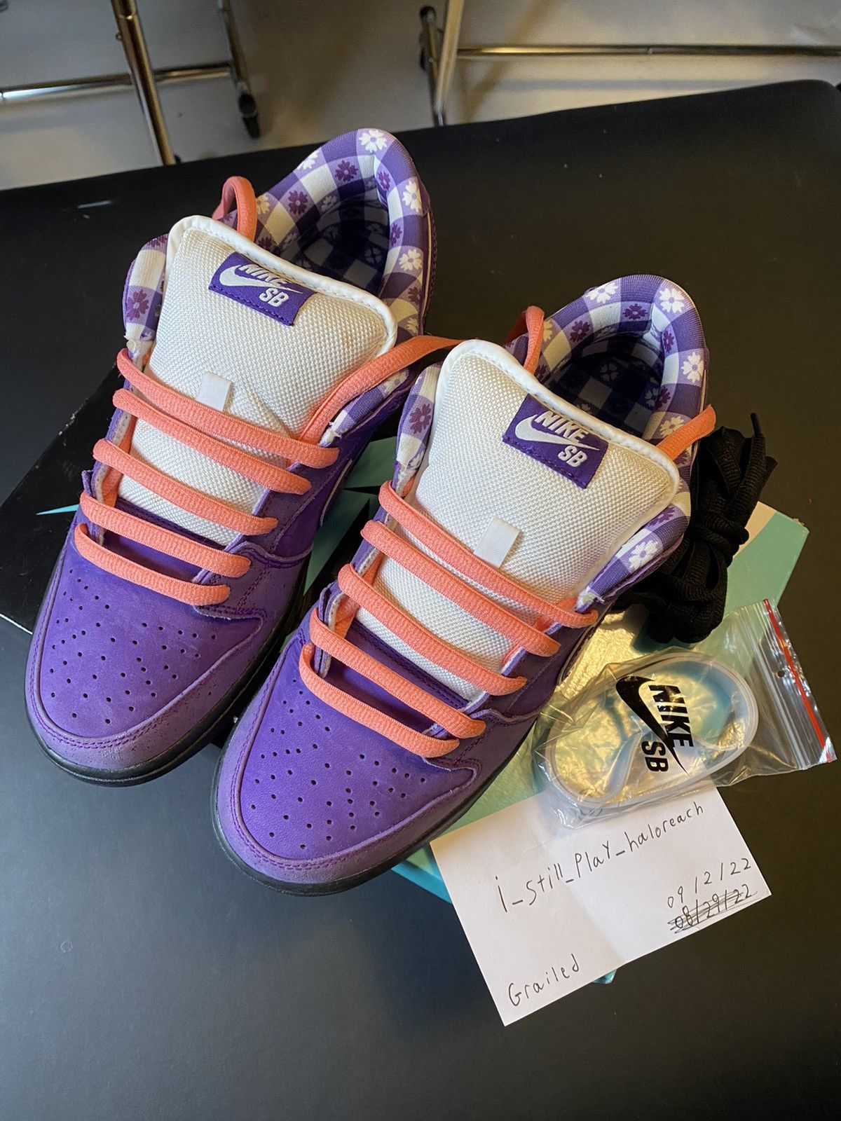 nike purple lobsters