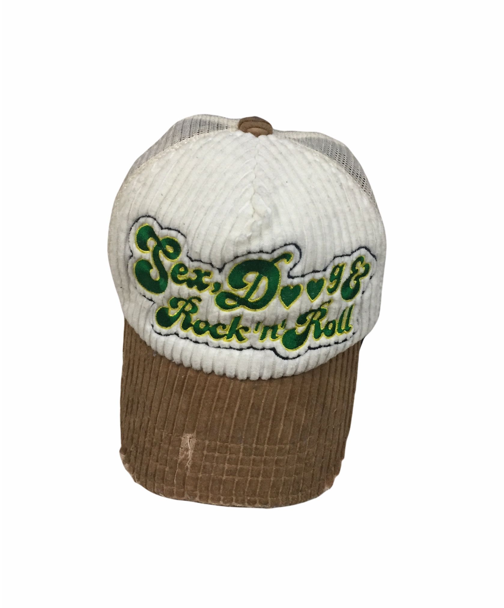 Other Rare Distressed trucker Cap Sex Drug and rock n Roll Size ONE SIZE - 1 Thumbnail