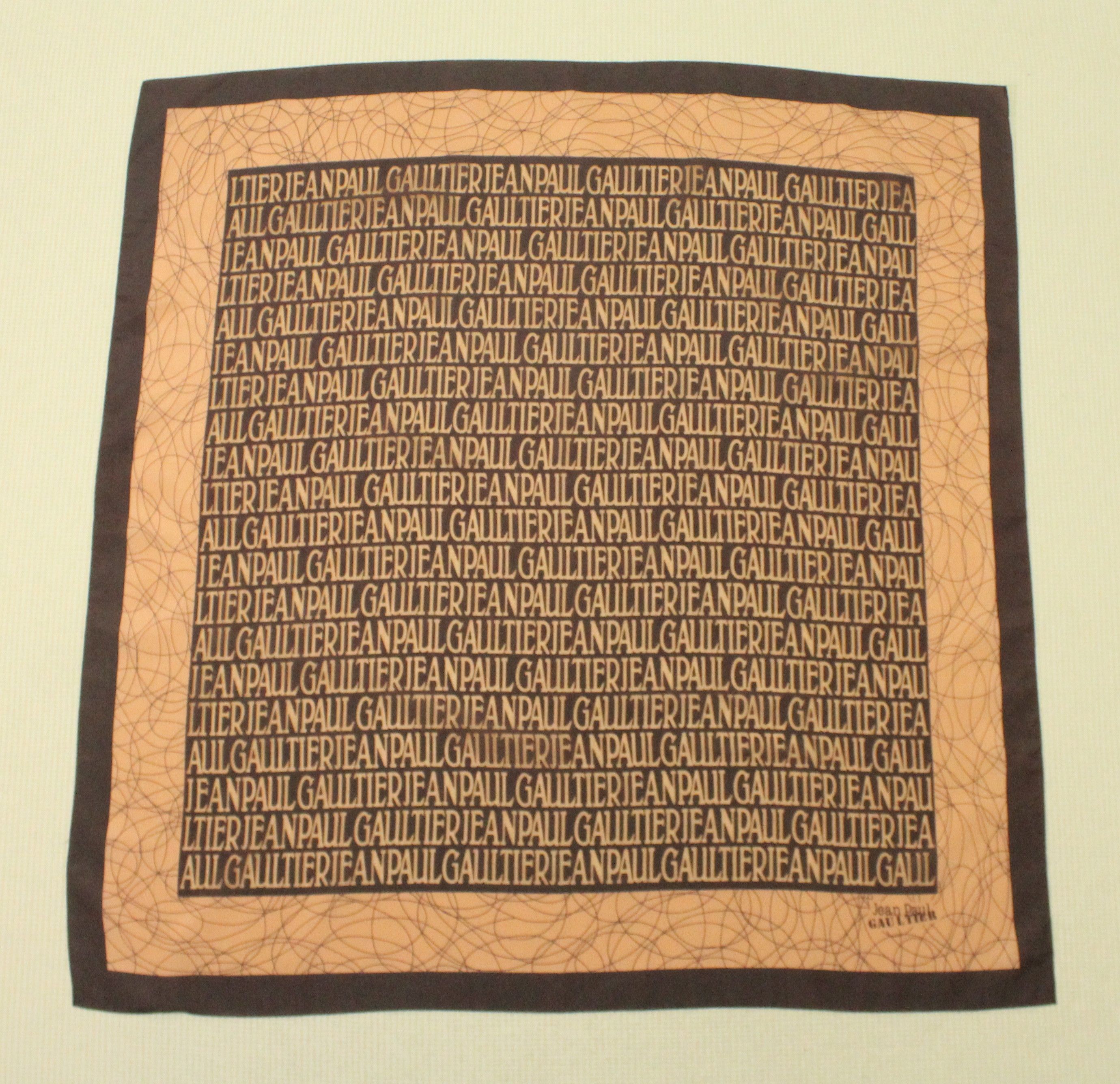 Jean Paul Gaultier JEAN PAUL GAULTIER Scarf Spell out Size ONE SIZE - 1 Thumbnail