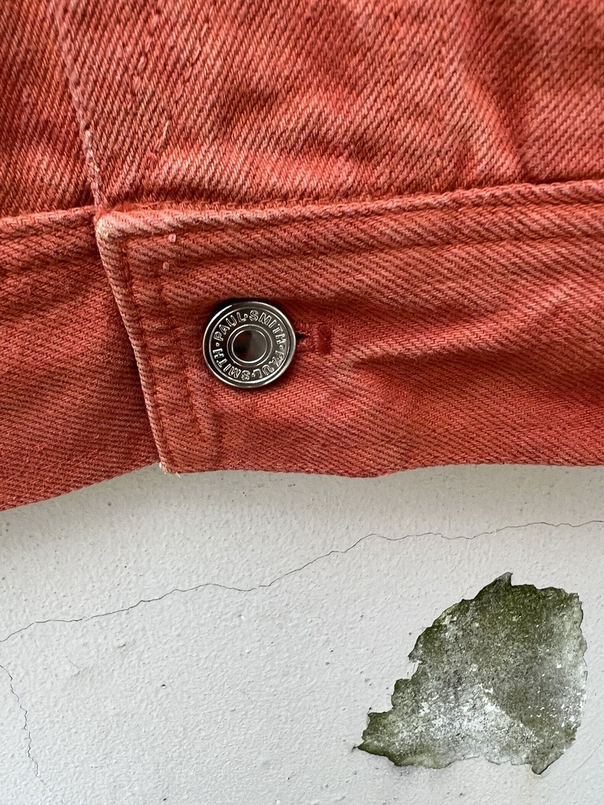Paul Smith Vintage Paul Smith Orange Denim Oversized Jacket Size US M / EU 48-50 / 2 - 11 Thumbnail