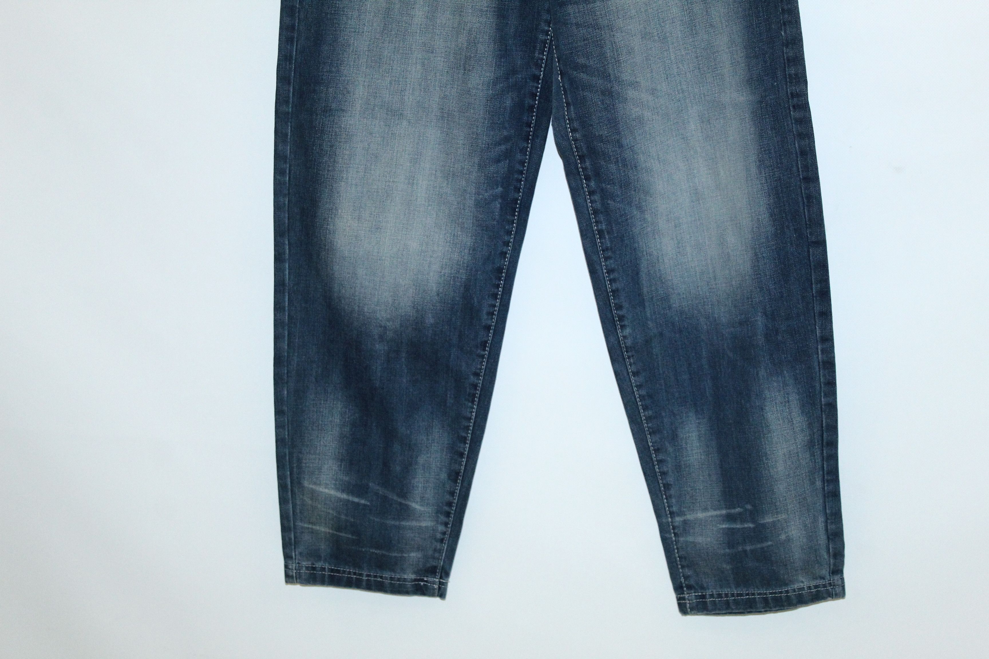 JNCO DEADSTOCK💥90's Thug Life Denim Saddle Fit OG Rap Jeans Size US 30 / EU 46 - 4 Thumbnail