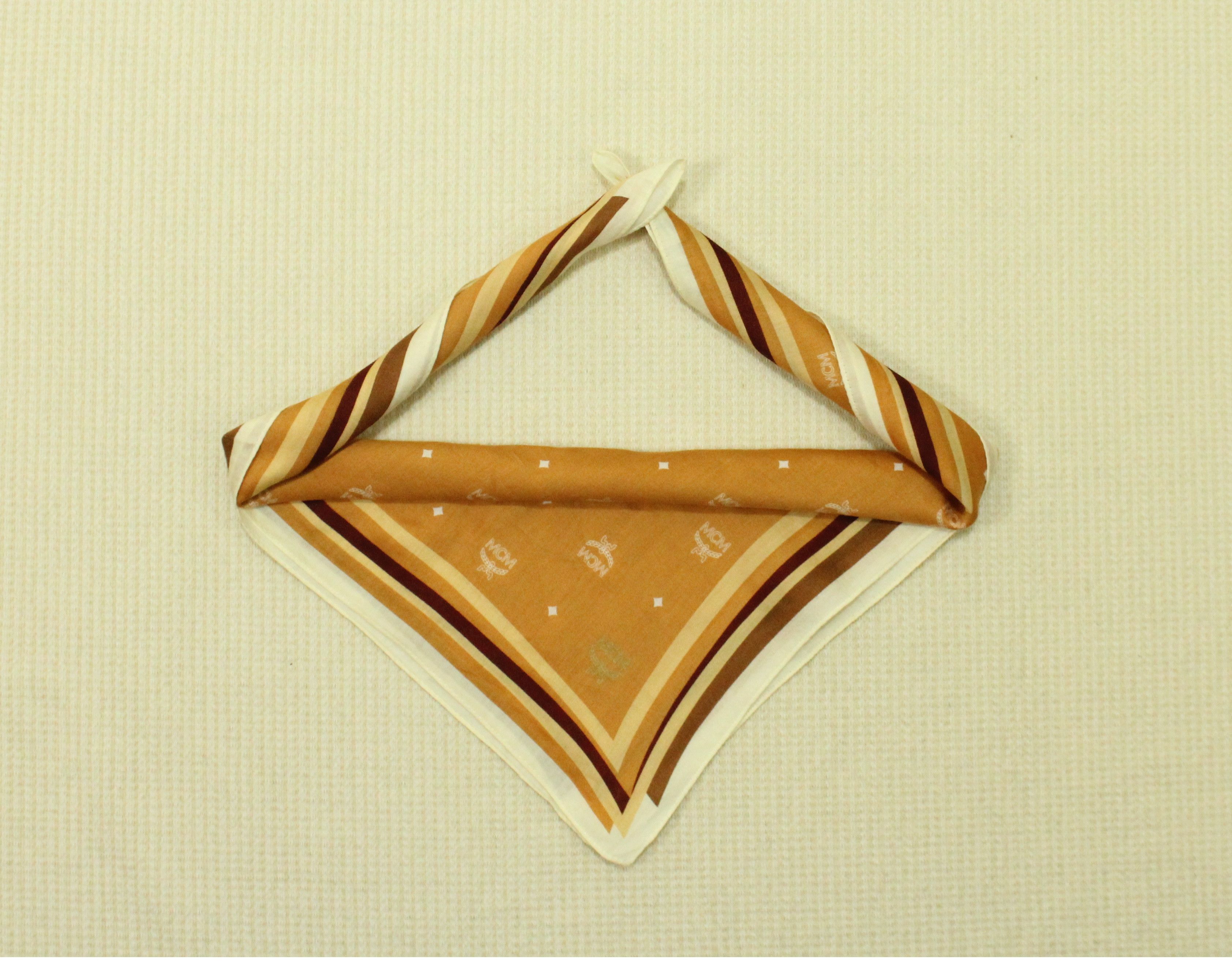 MCM × Vintage MCM Handkerchief Size ONE SIZE - 4 Thumbnail