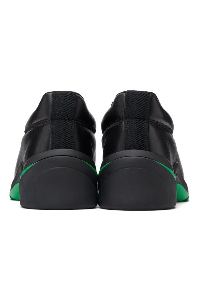Bottega Veneta Flash Sneakers in Black / Green Atelier Size US 7 / EU 40 - 4 Thumbnail