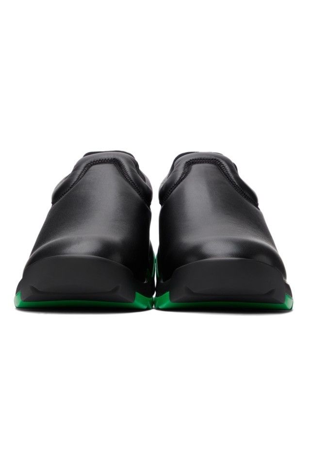 Bottega Veneta Flash Sneakers in Black / Green Atelier Size US 9 / EU 42 - 2 Thumbnail