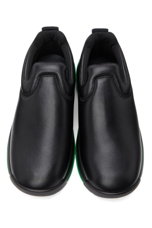 Bottega Veneta Flash Sneakers in Black / Green Atelier Size US 9 / EU 42 - 5 Thumbnail