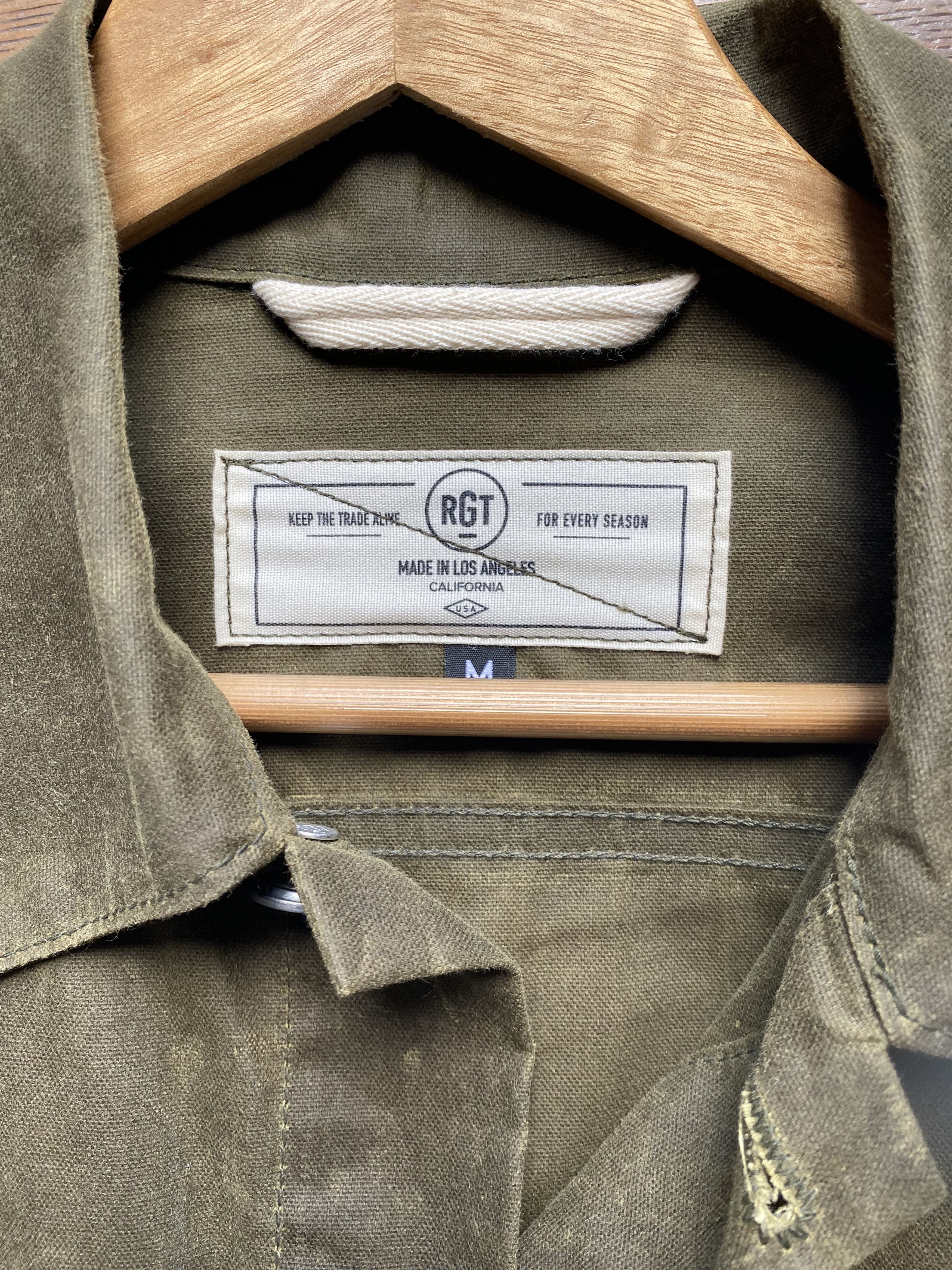 Rogue Territory Supply Jacket Waxed 'Hunter Green' Ridgeline Size US M / EU 48-50 / 2 - 4 Thumbnail