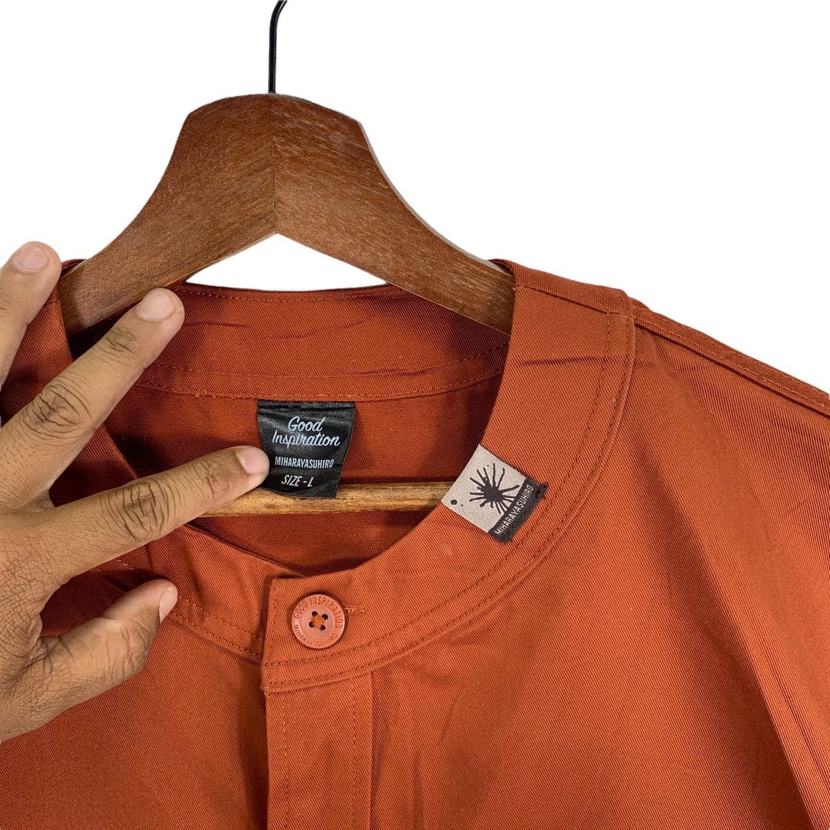 Maison MIHARA YASUHIRO VINTAGE MIHARAYASUHIRO BUTTON SHIRT Size US L / EU 52-54 / 3 - 6 Thumbnail