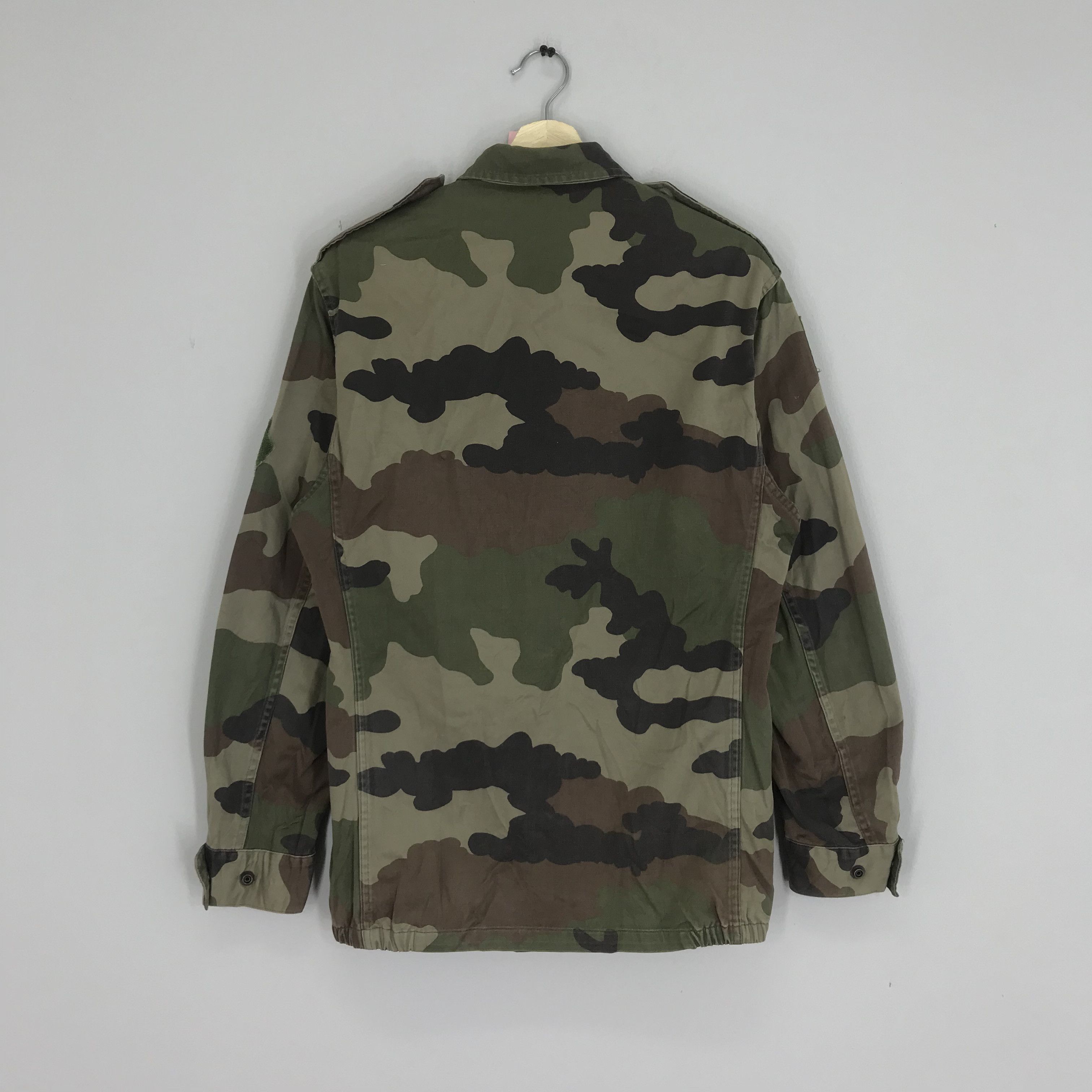 Vintage Vintage Camouflage M-65 H.Winnen Hohberg Army Jacket Size US M / EU 48-50 / 2 - 2 Thumbnail