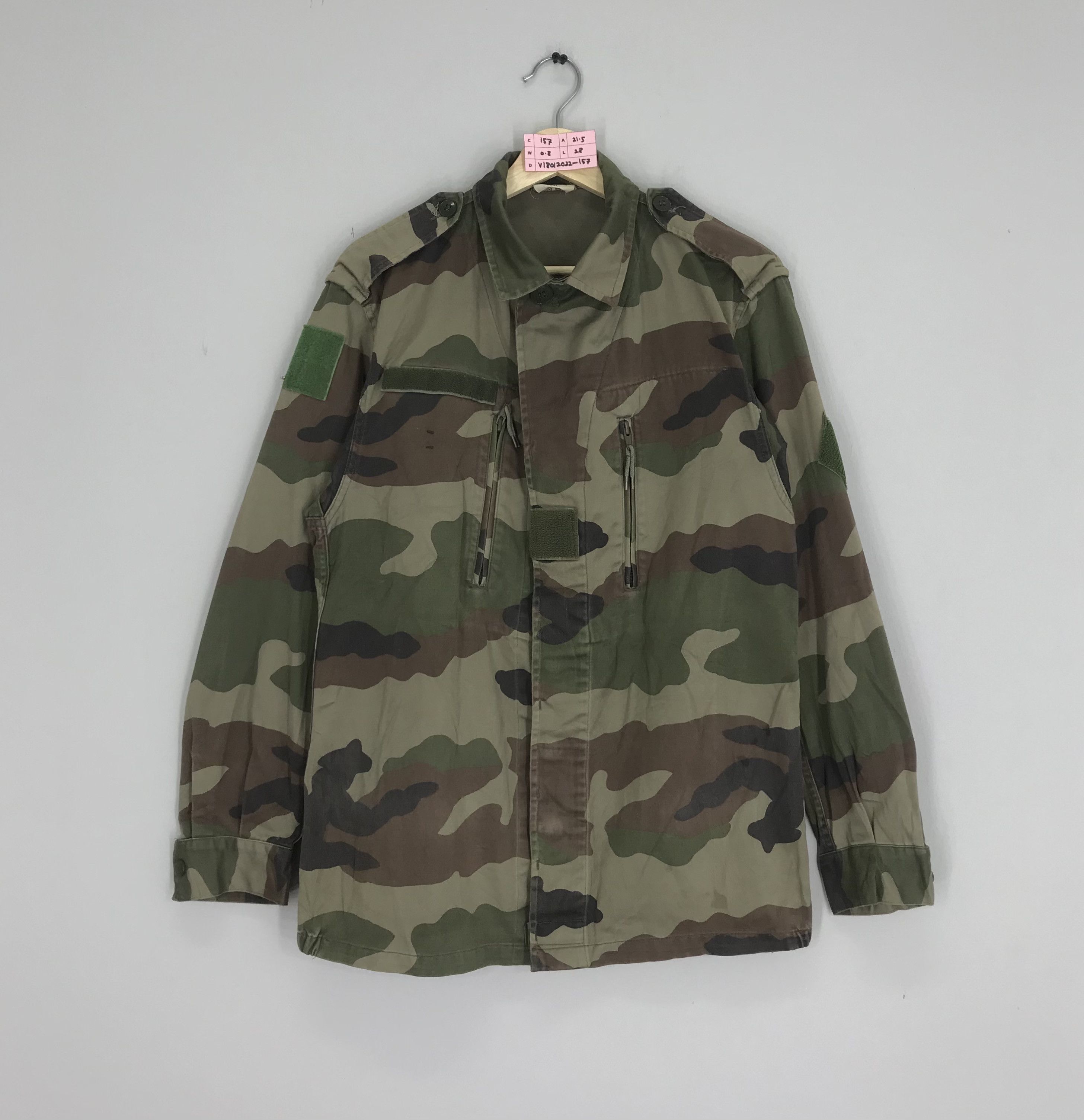 Vintage Vintage Camouflage M-65 H.Winnen Hohberg Army Jacket Size US M / EU 48-50 / 2 - 1 Thumbnail