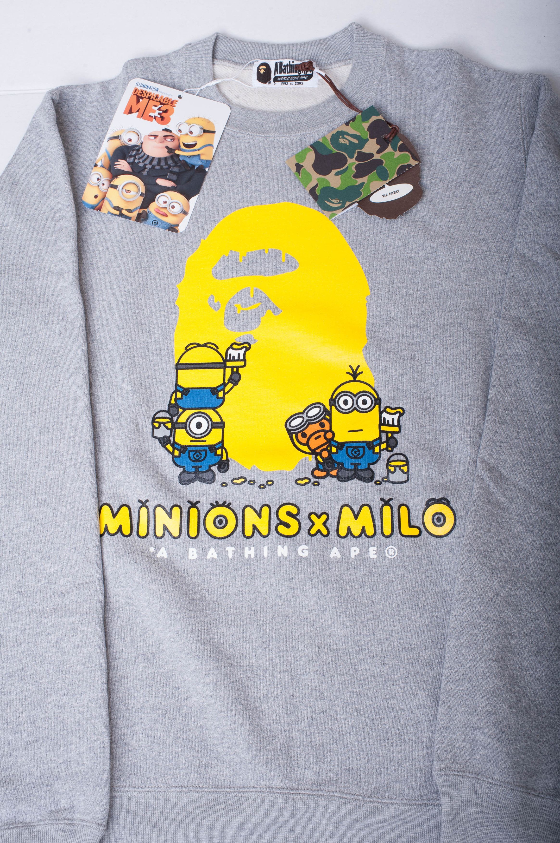Minions X Bape Collaboration Sweatshirt