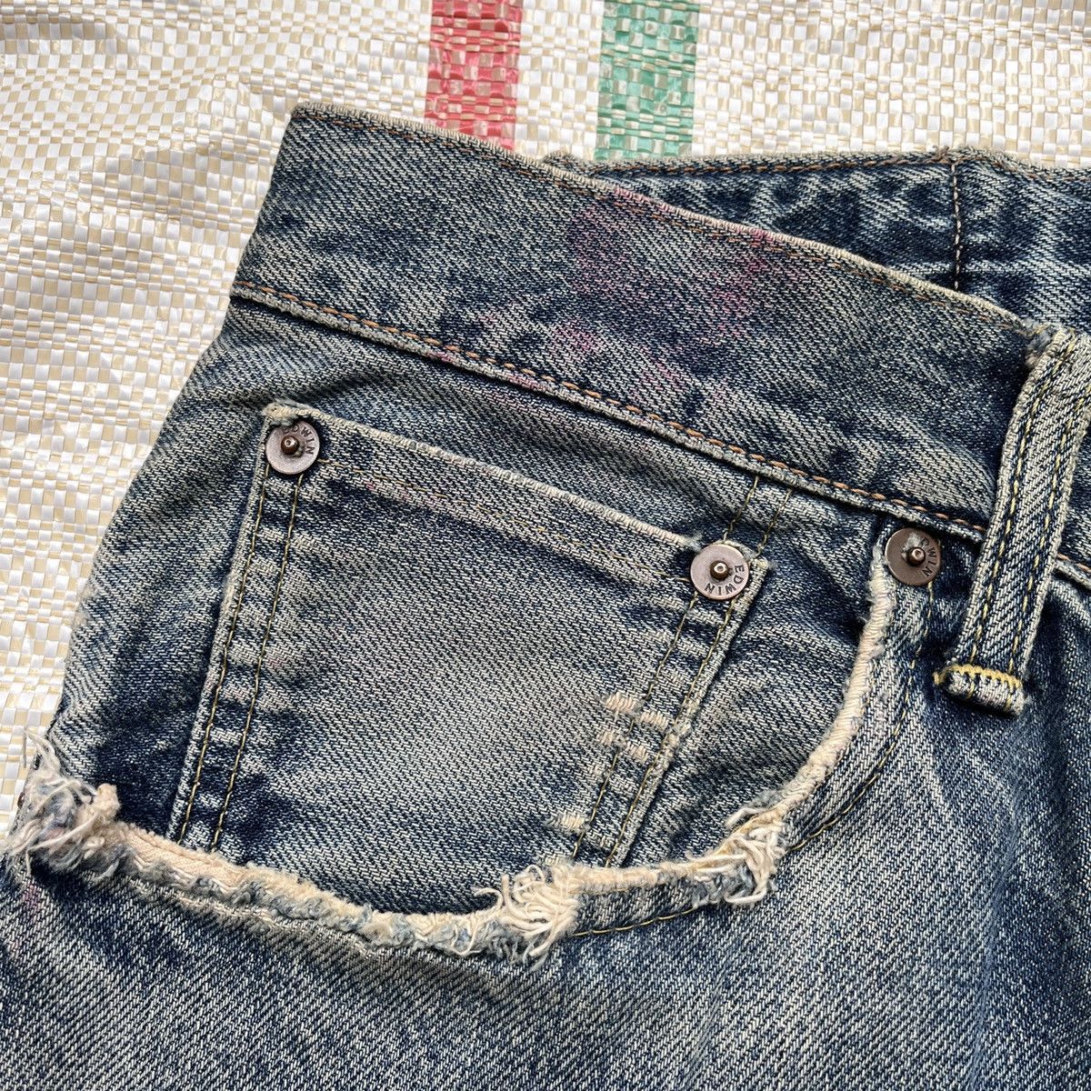 Edwin Distressed Vintage Edwin 505 Denim Redline Selvedge Jeans Size US 32 / EU 48 - 8 Thumbnail