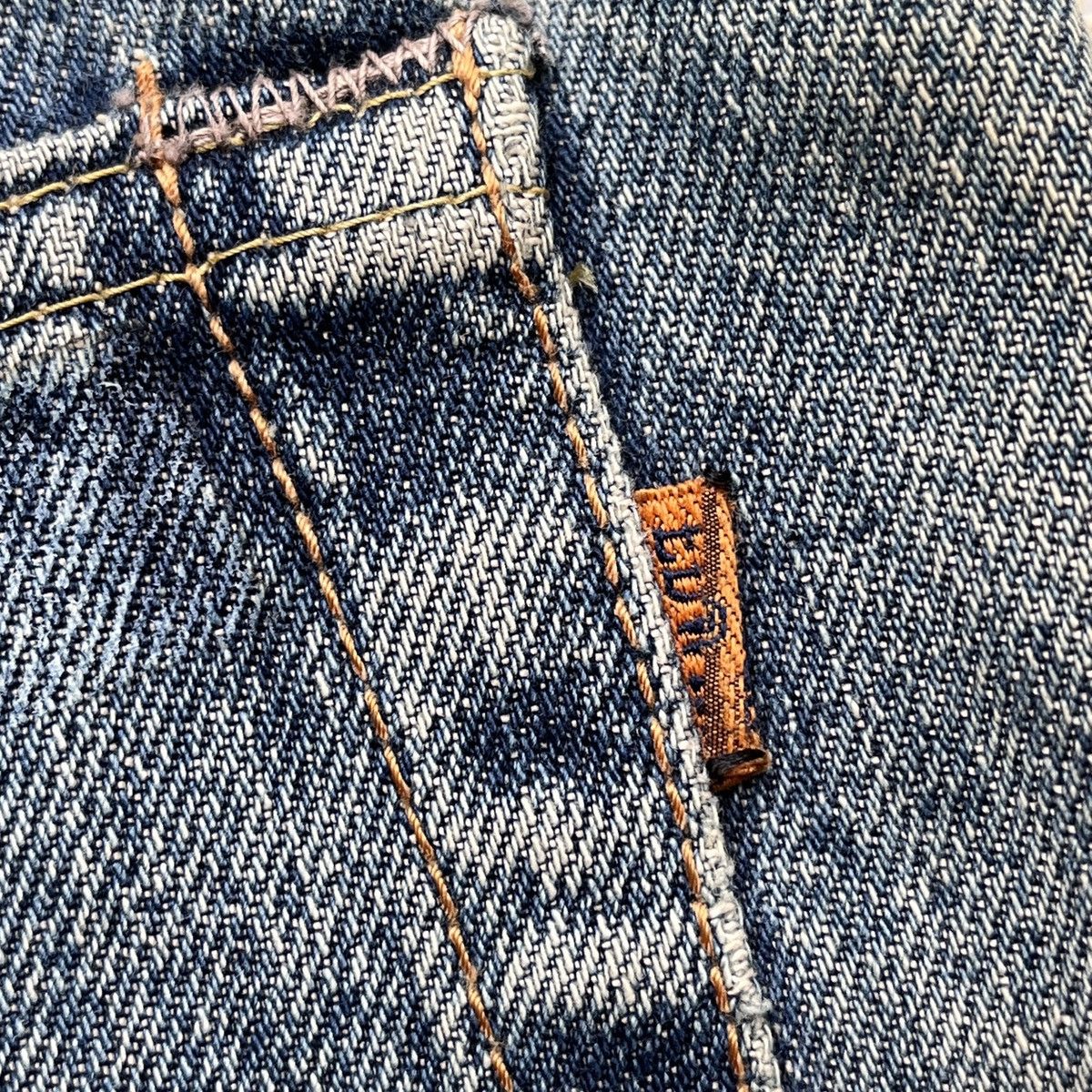 Edwin Distressed Vintage Edwin 505 Denim Redline Selvedge Jeans Size US 32 / EU 48 - 15 Thumbnail