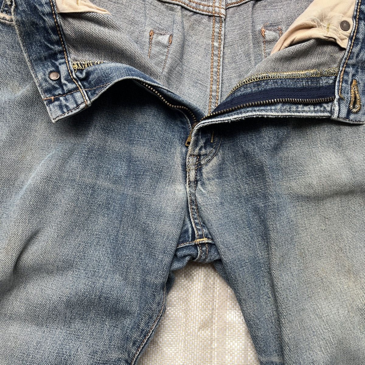Edwin Distressed Vintage Edwin 505 Denim Redline Selvedge Jeans Size US 32 / EU 48 - 13 Thumbnail