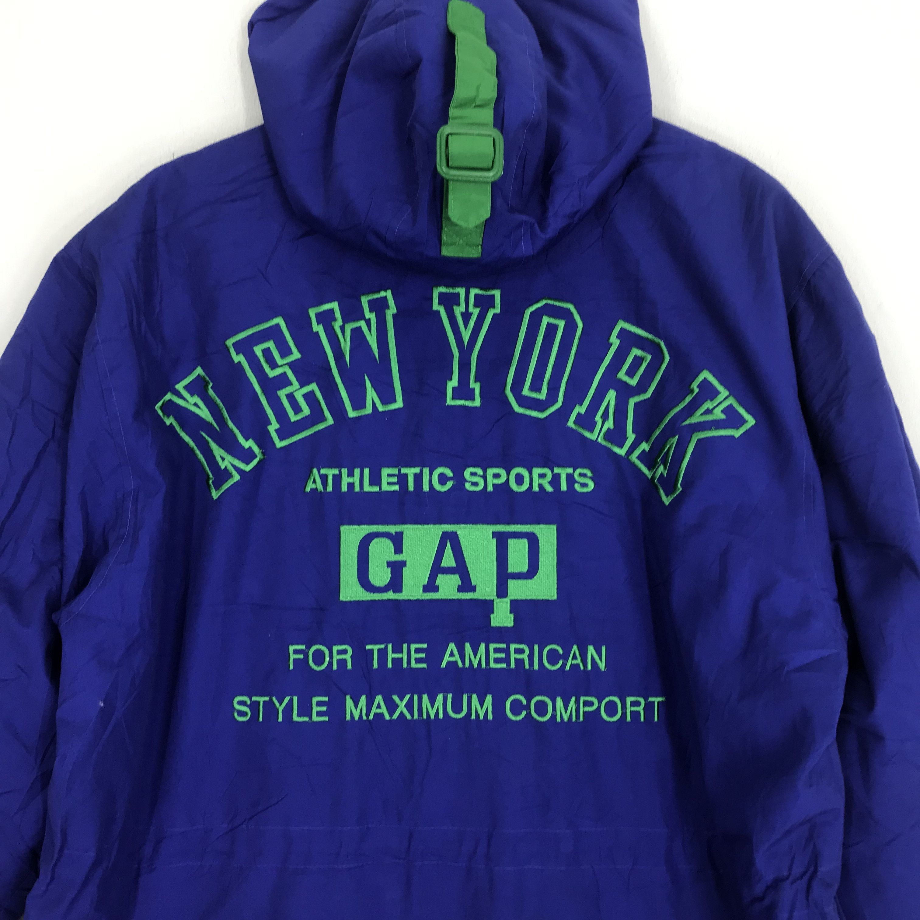 Gap Vintage GAP New York Long Jacket Big Logo Size US M / EU 48-50 / 2 - 9 Thumbnail