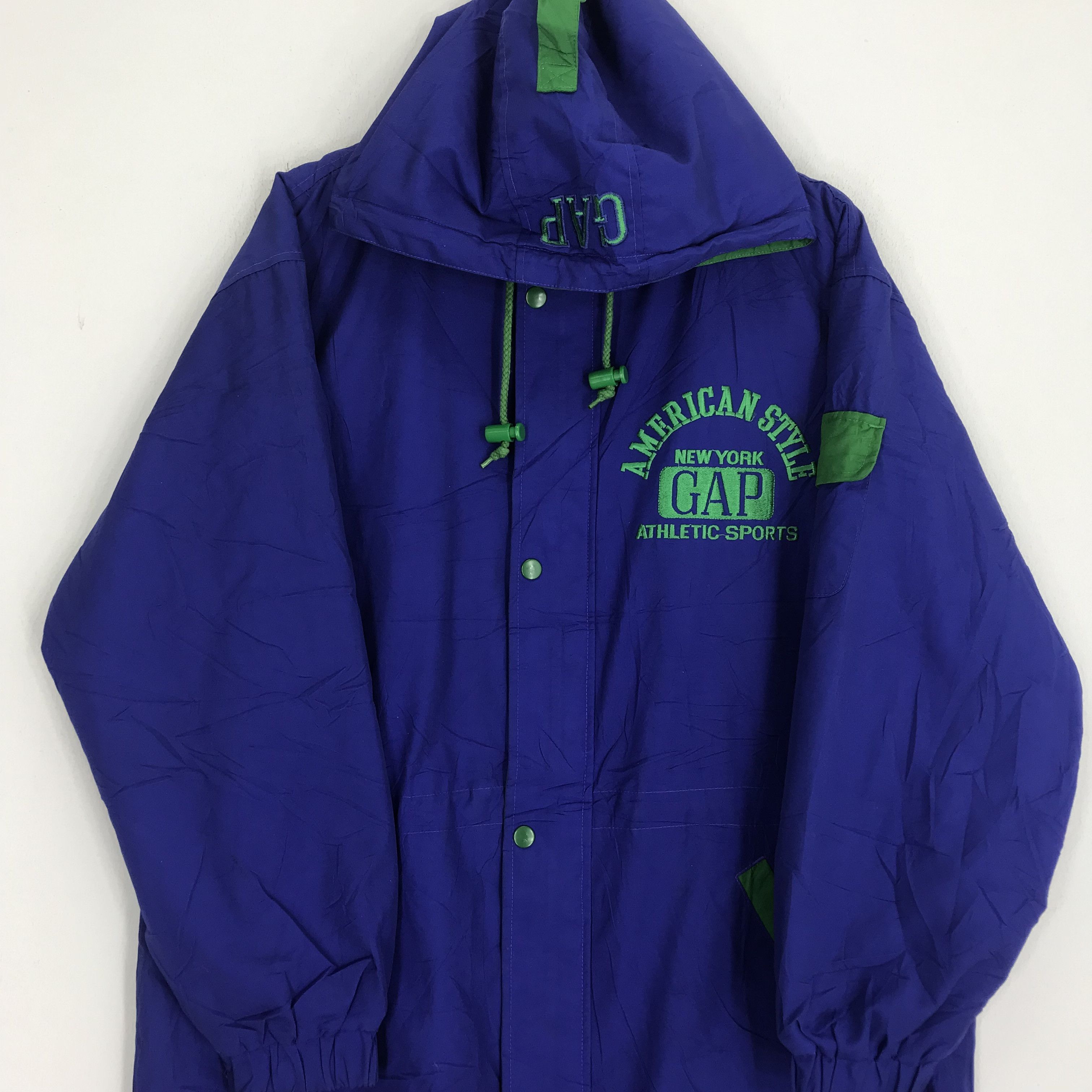 Gap Vintage GAP New York Long Jacket Big Logo Size US M / EU 48-50 / 2 - 4 Thumbnail