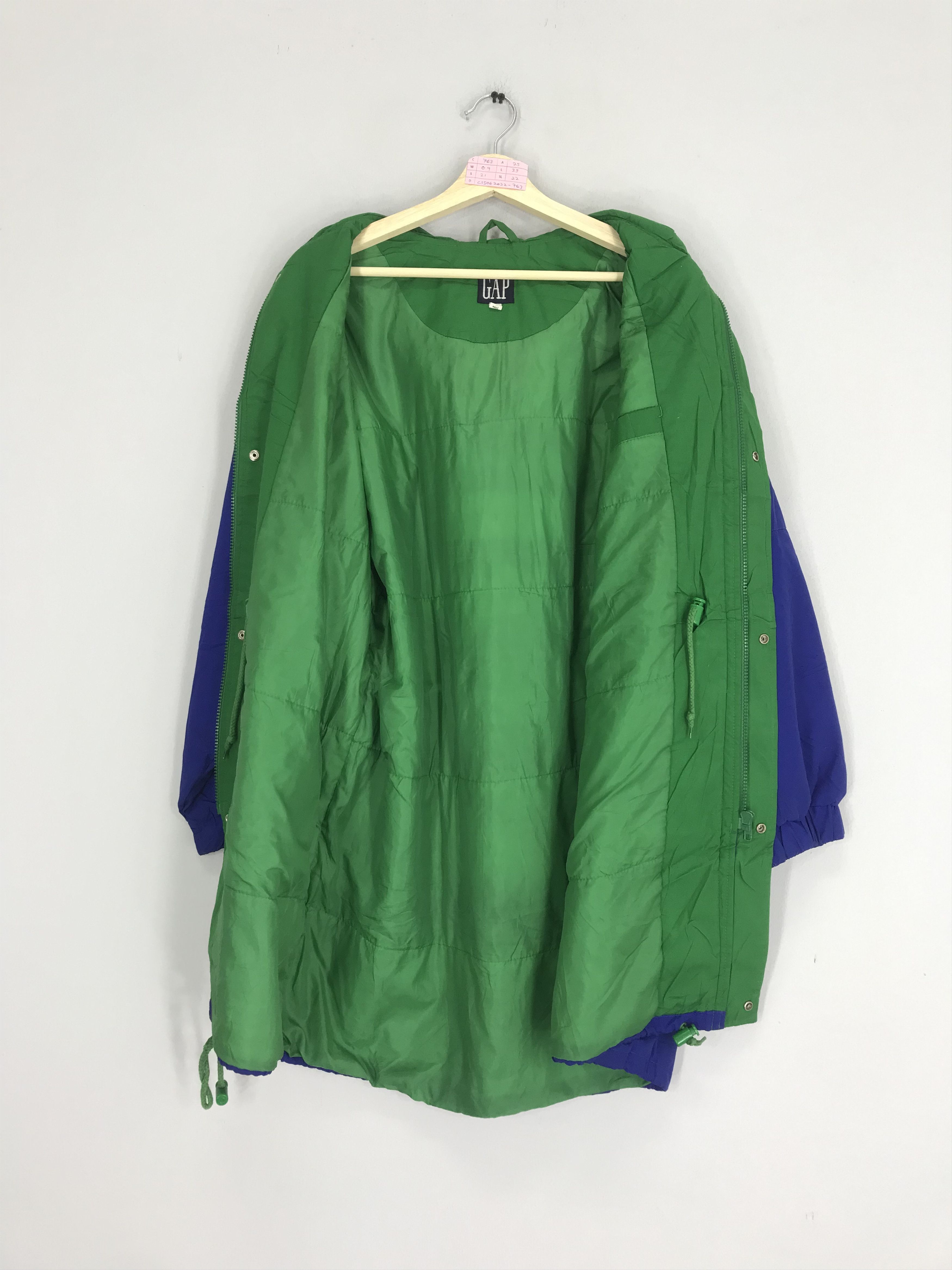Gap Vintage GAP New York Long Jacket Big Logo Size US M / EU 48-50 / 2 - 3 Thumbnail