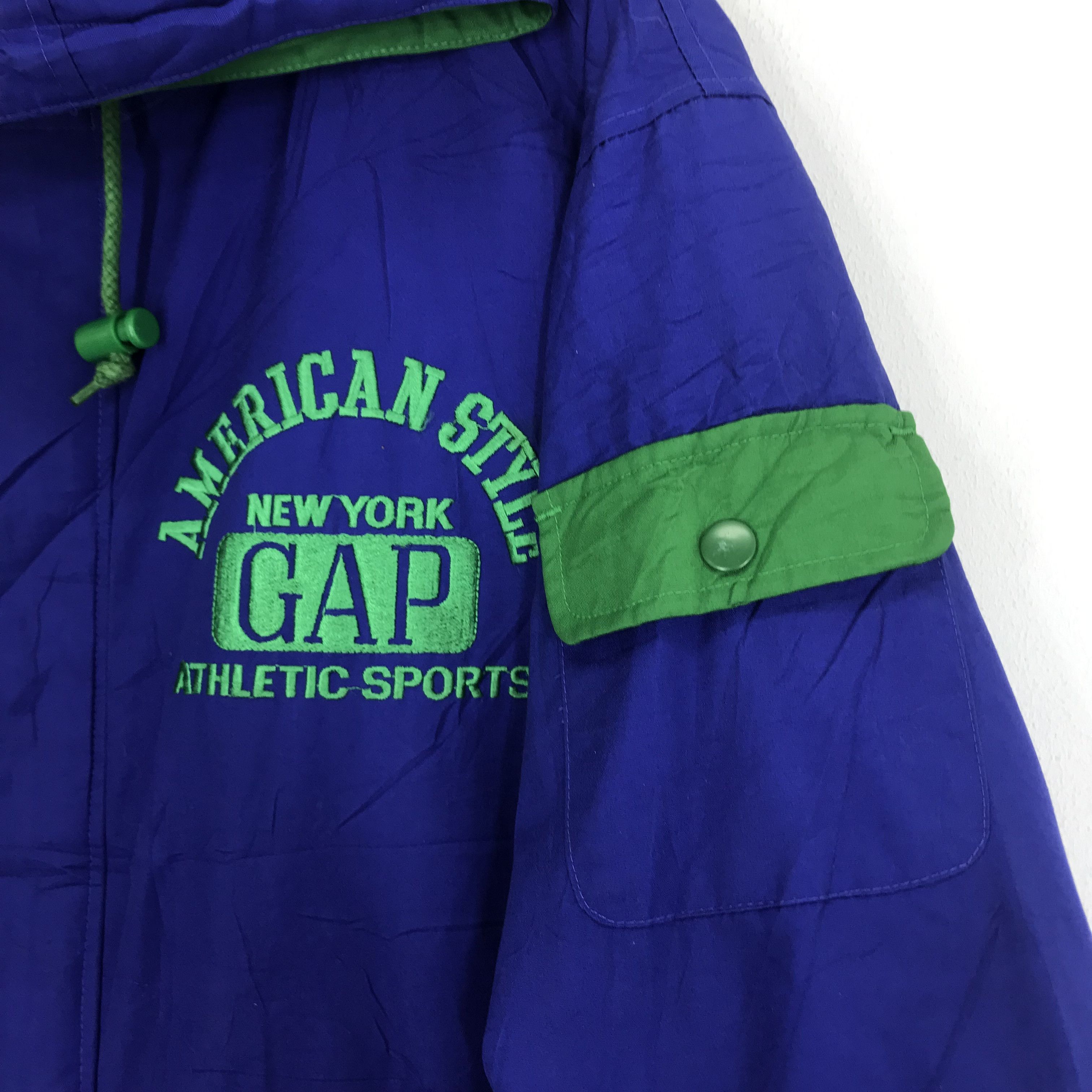 Gap Vintage GAP New York Long Jacket Big Logo Size US M / EU 48-50 / 2 - 6 Thumbnail