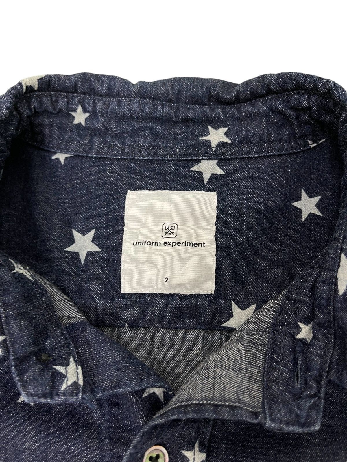 Fragment Design Uniform Experiment x Fragment Design Thin Denim Shirt 3🟩8 Size US M / EU 48-50 / 2 - 6 Thumbnail