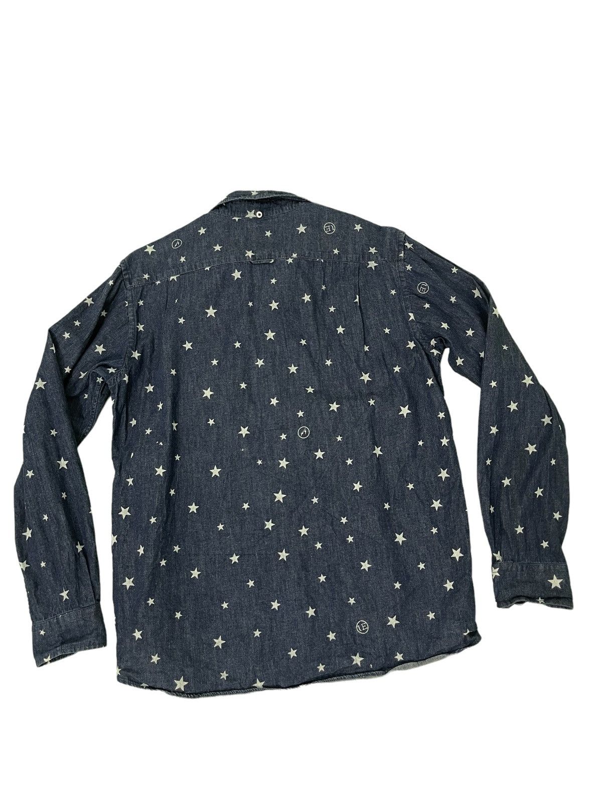 Fragment Design Uniform Experiment x Fragment Design Thin Denim Shirt 3🟩8 Size US M / EU 48-50 / 2 - 8 Thumbnail